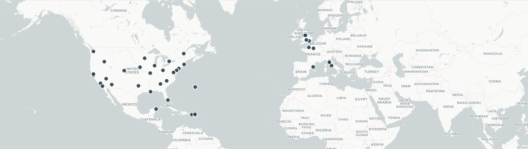 Places I have traveled