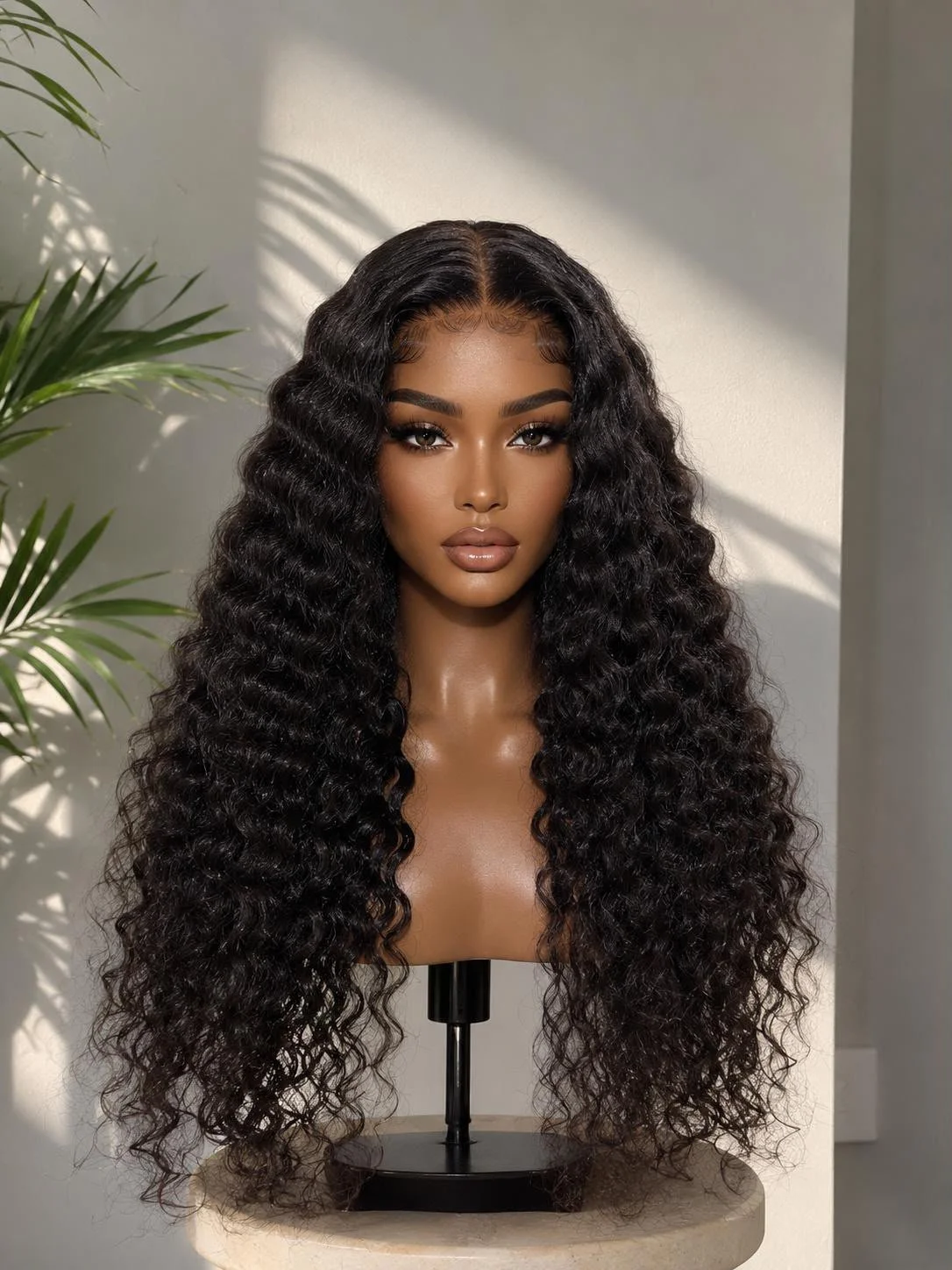 Peluca Lace Front Deep Curly 26