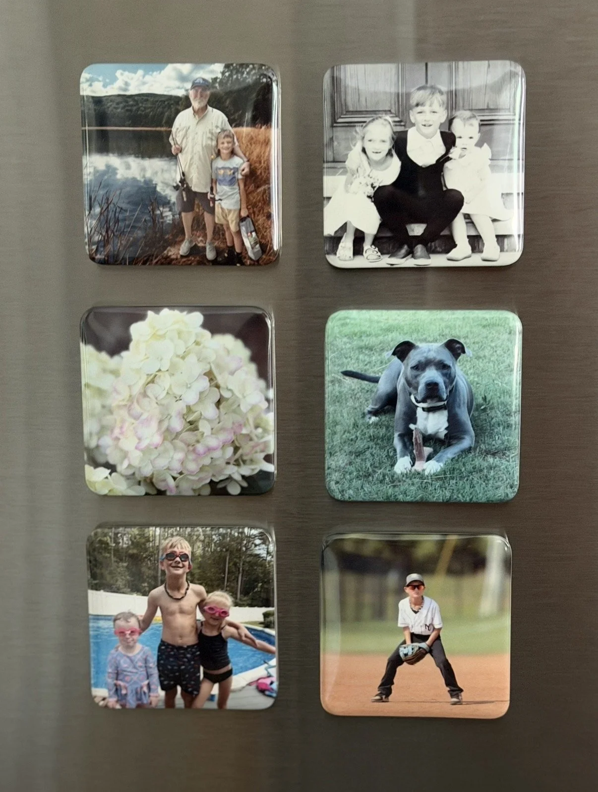 2" x 2" Photo Magnets
