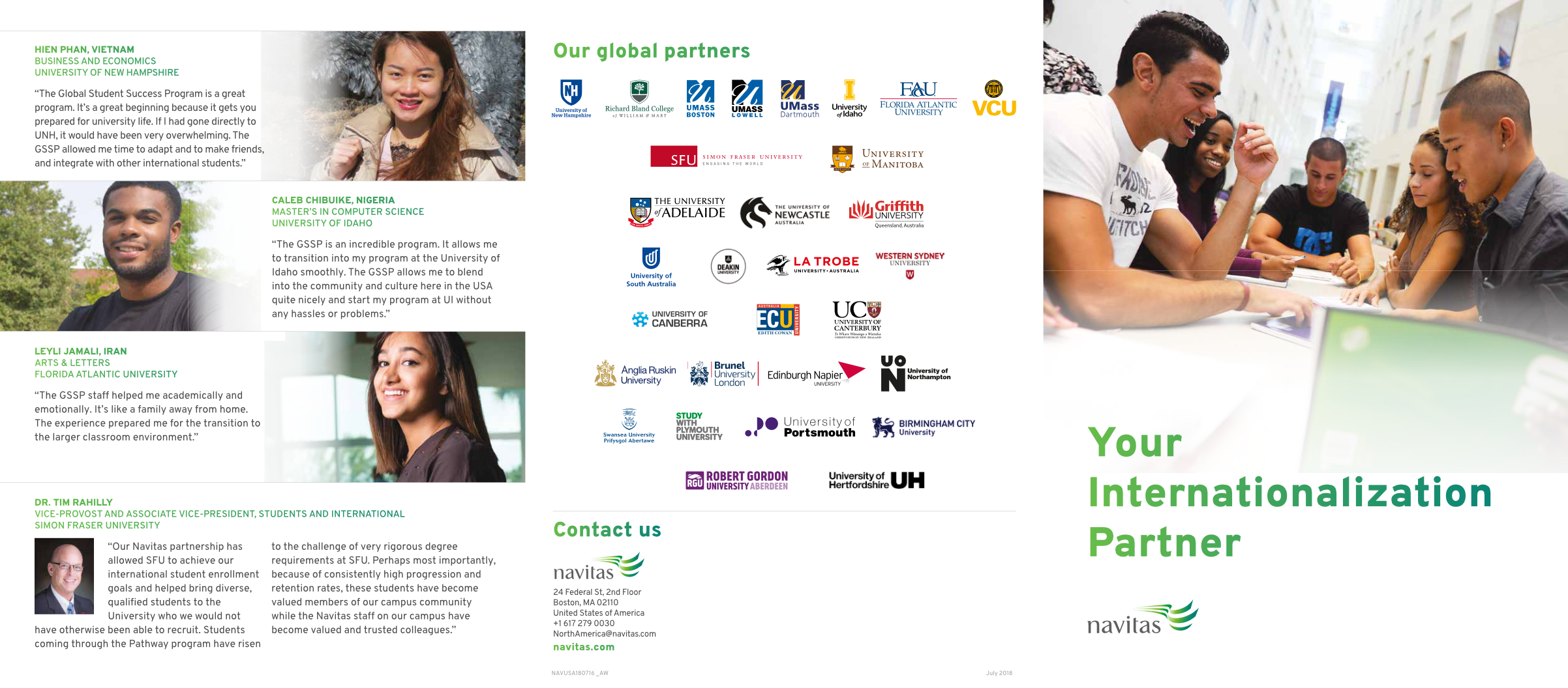 B2B Partnerships Flyer. Copy. Program managed production. Work directed. (6pp, US letter, print and web)