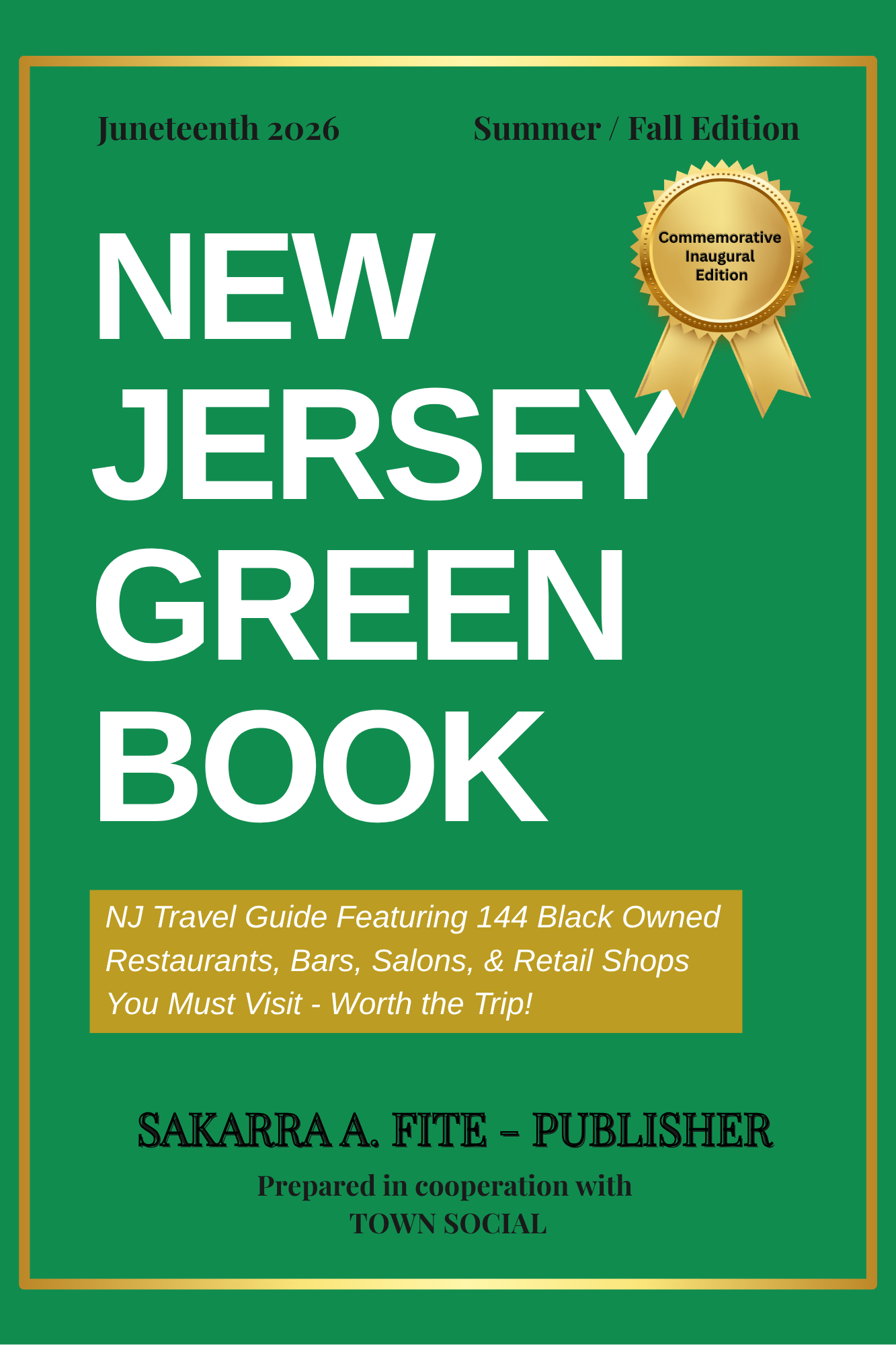 The NJ Green Book - Print Presale