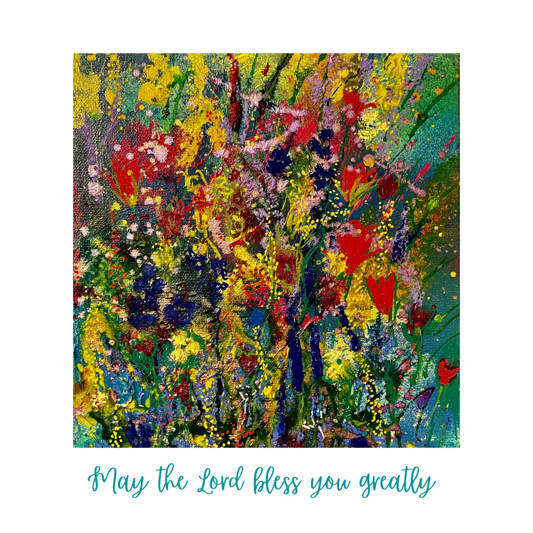 Joy Greetings Card