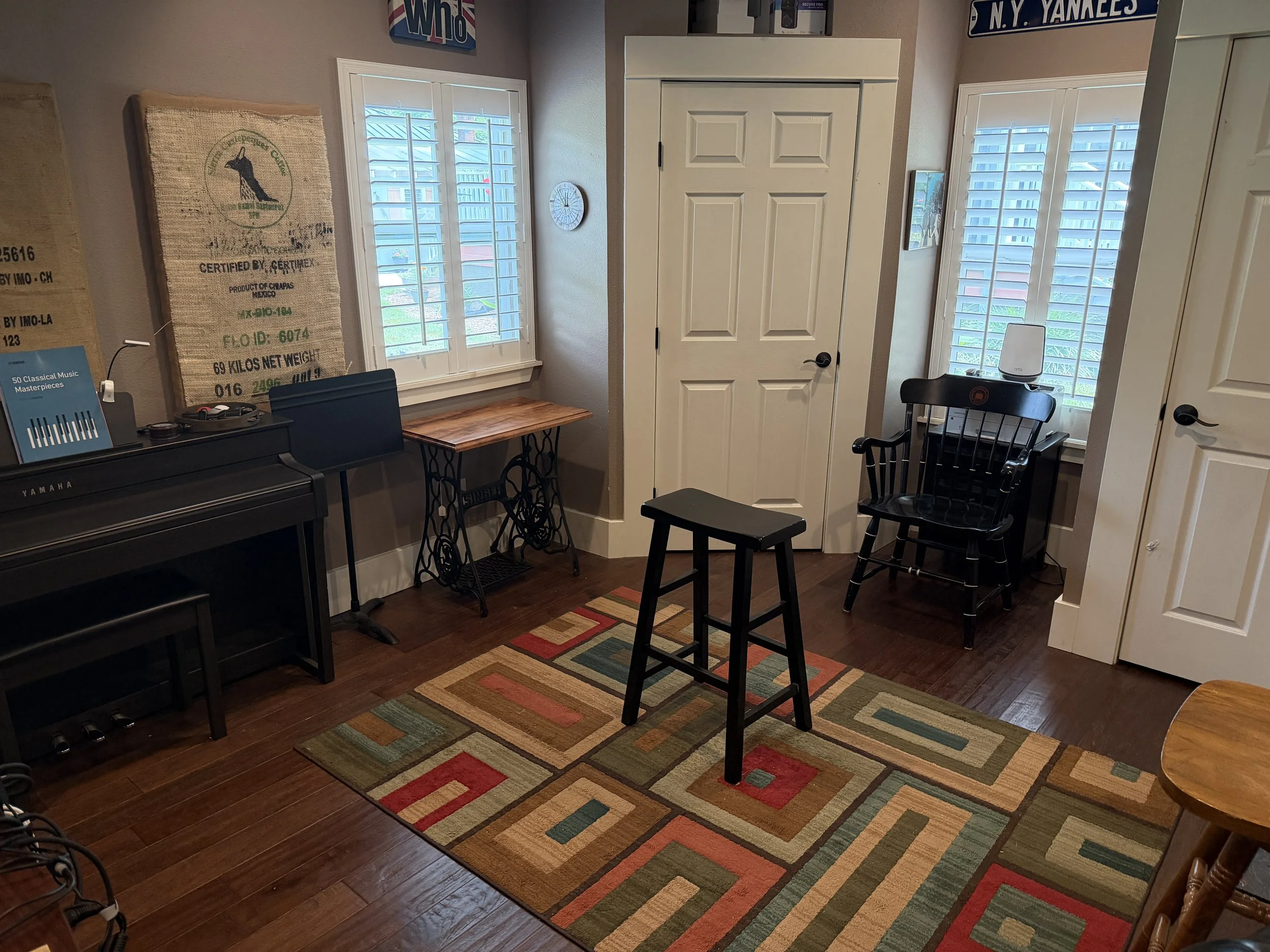Studio 2.0 recording space in Seguin, Texas