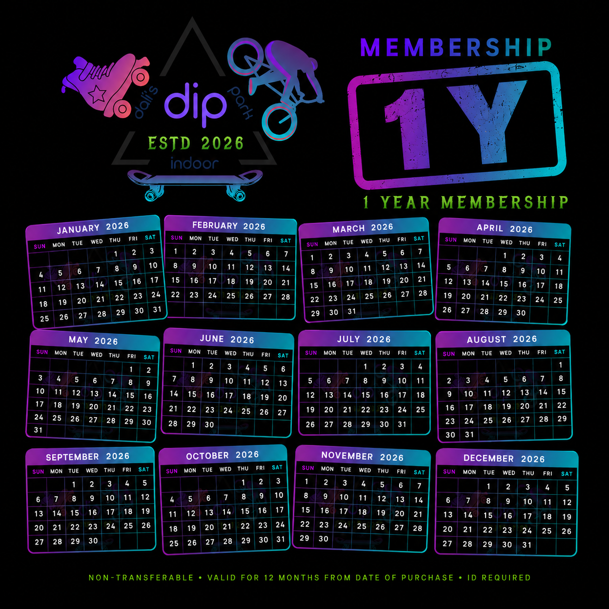 Yearly Pass