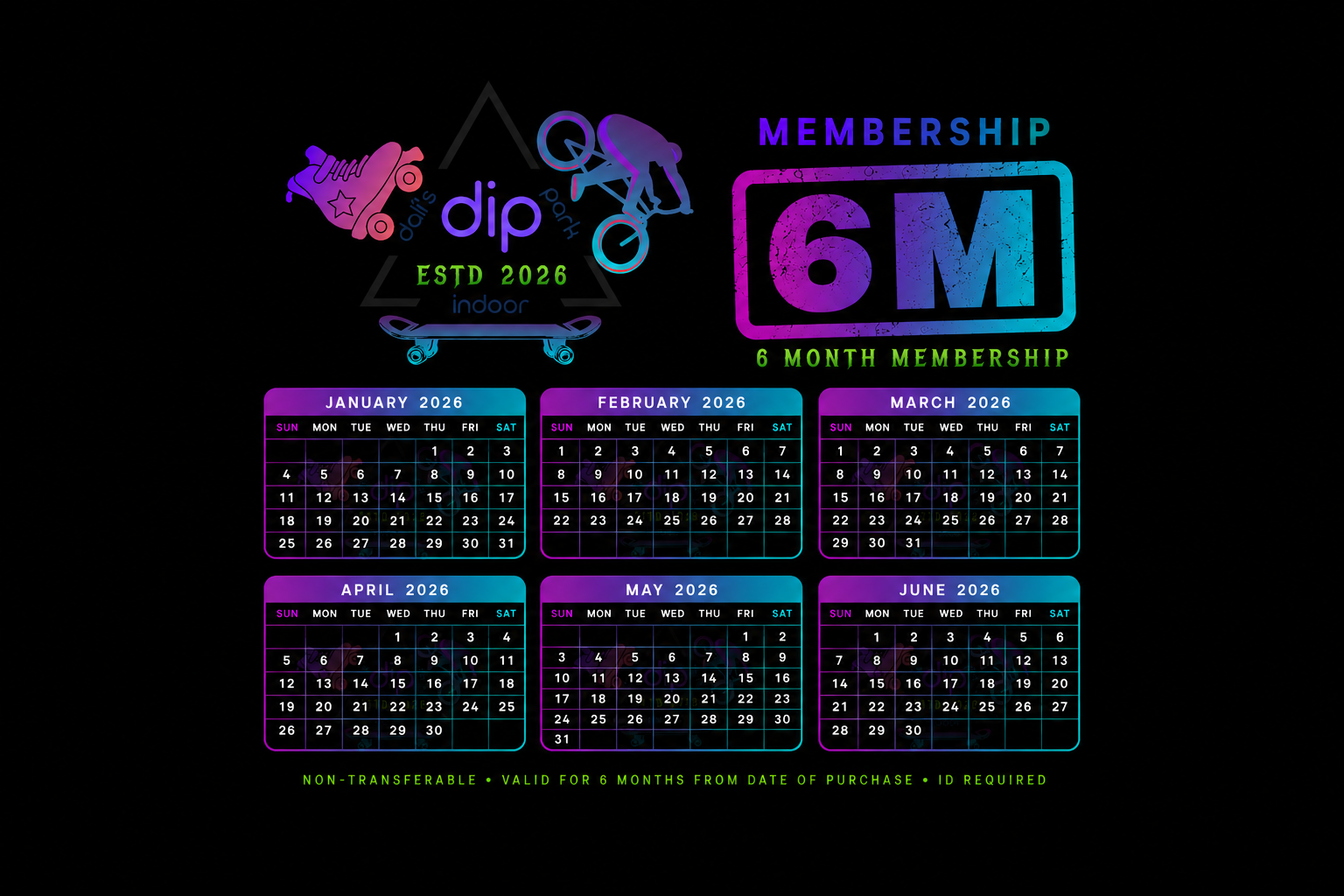 6-Month Pass