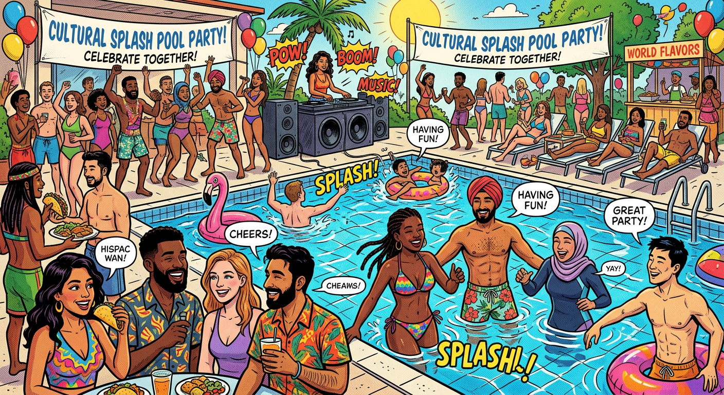 Patong Beach Pool party