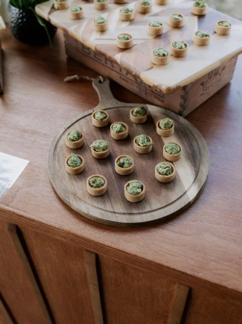 Wood-fired wedding catering buffet in Denver by Wildfire Cuisine Co.
