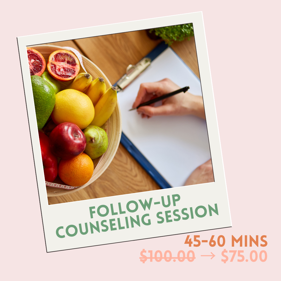 Follow-Up Nutrition Counseling Session