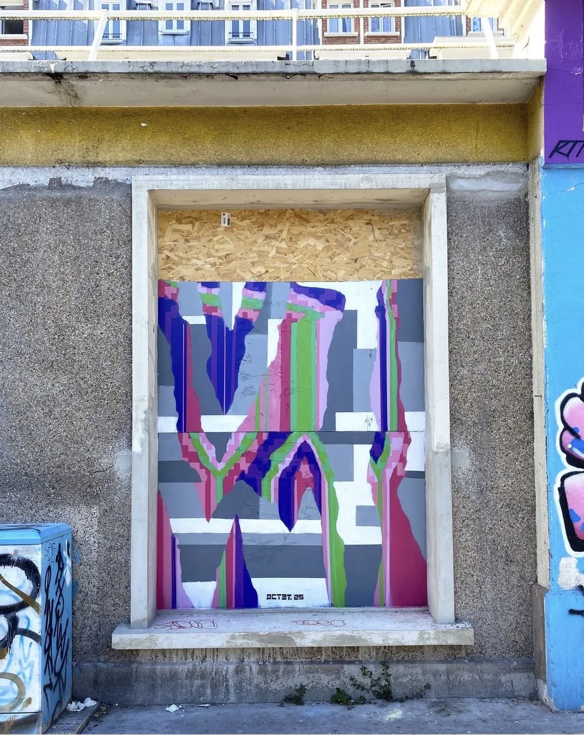 Octet | Artiste muraliste à Rouen