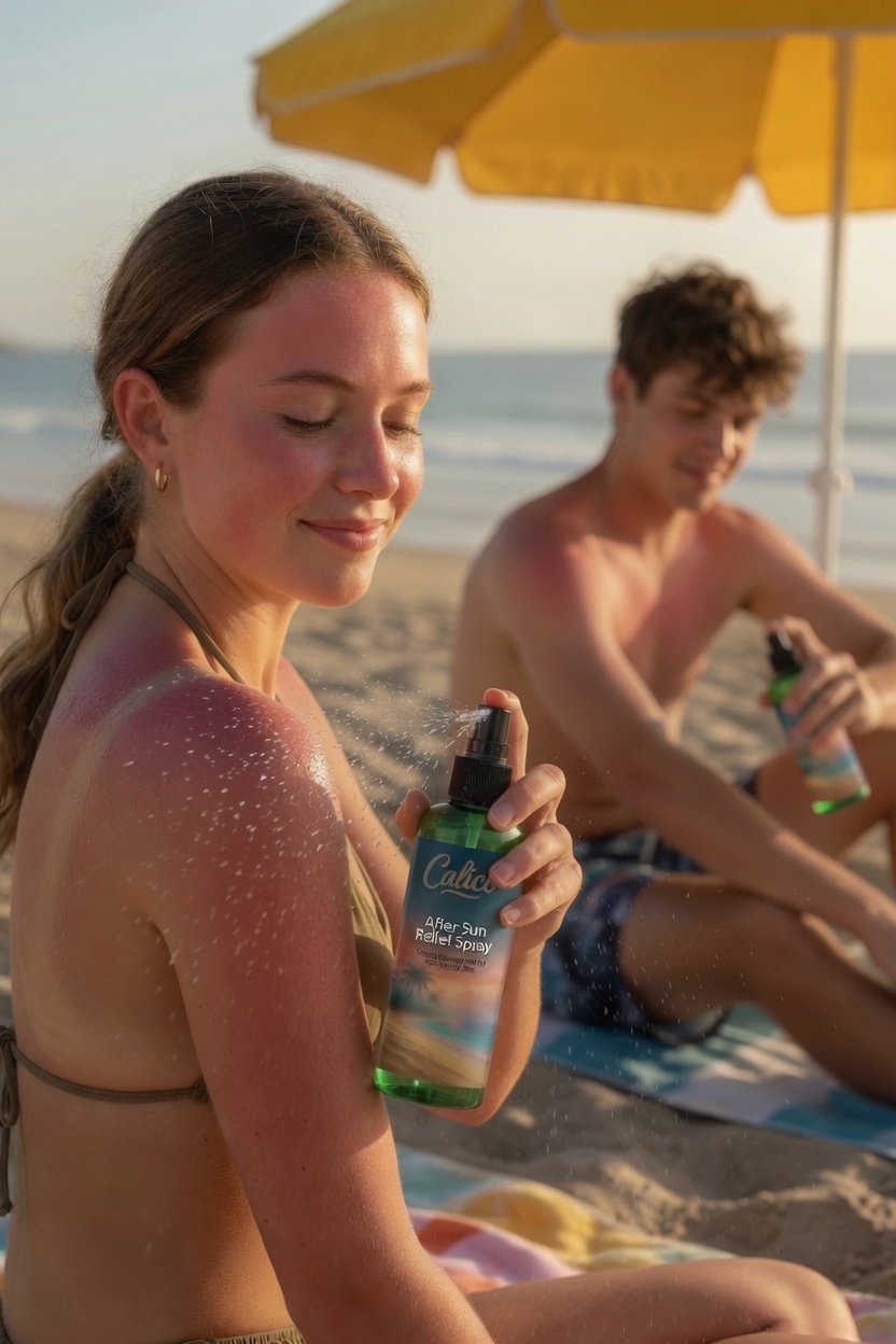 Calico sunburned skin with spray stream.jpg