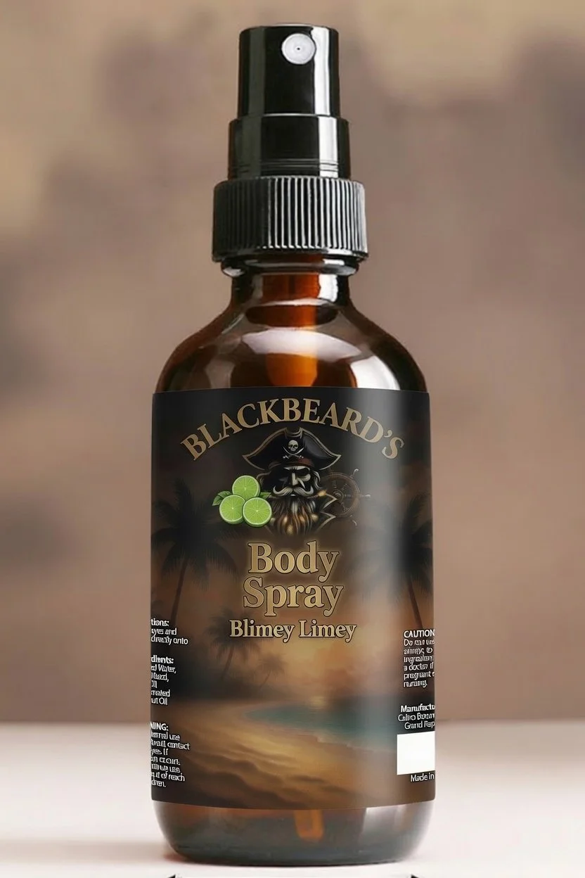 Blackbeard's Body Spray