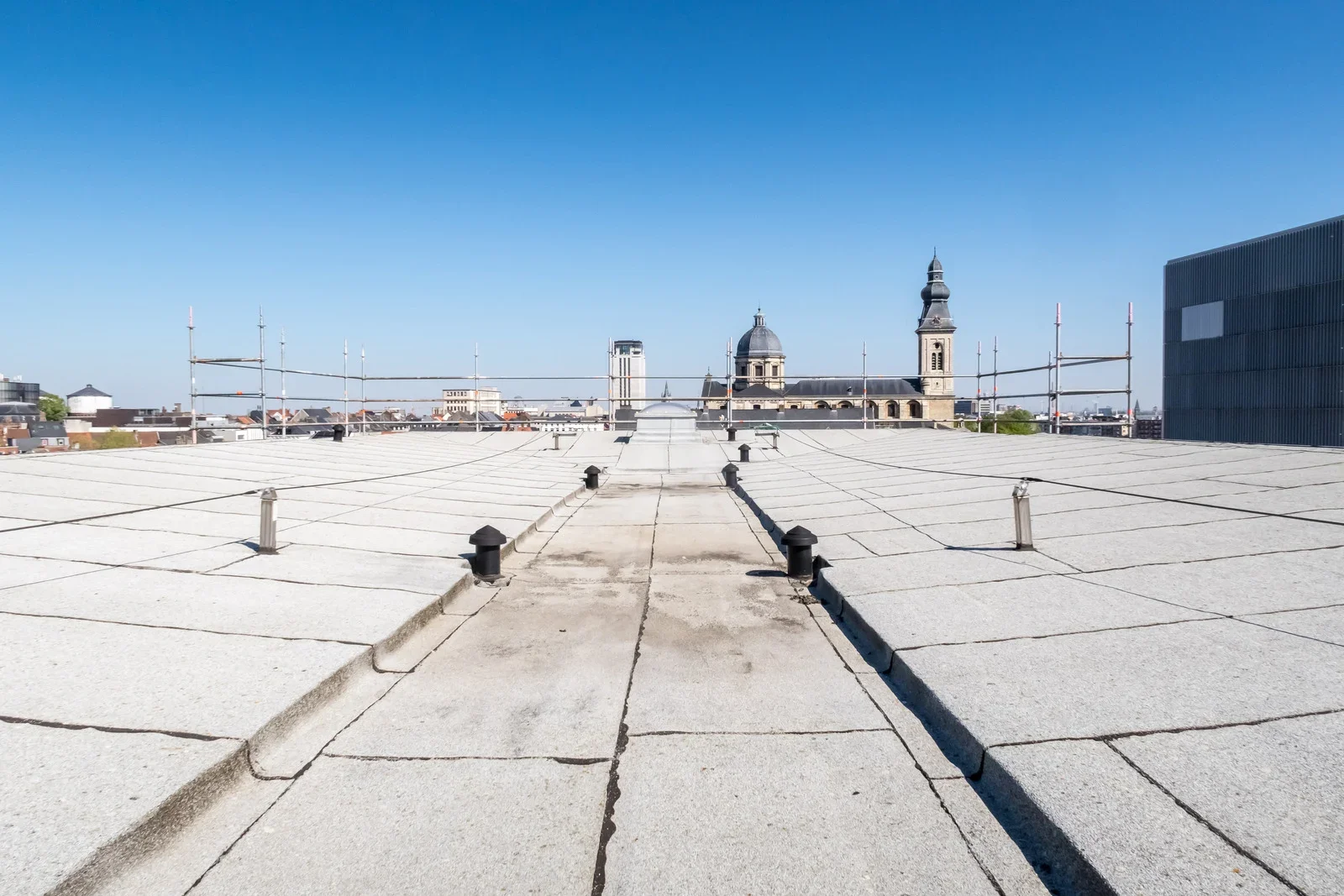 Epic Roofing TPO single-ply commercial install