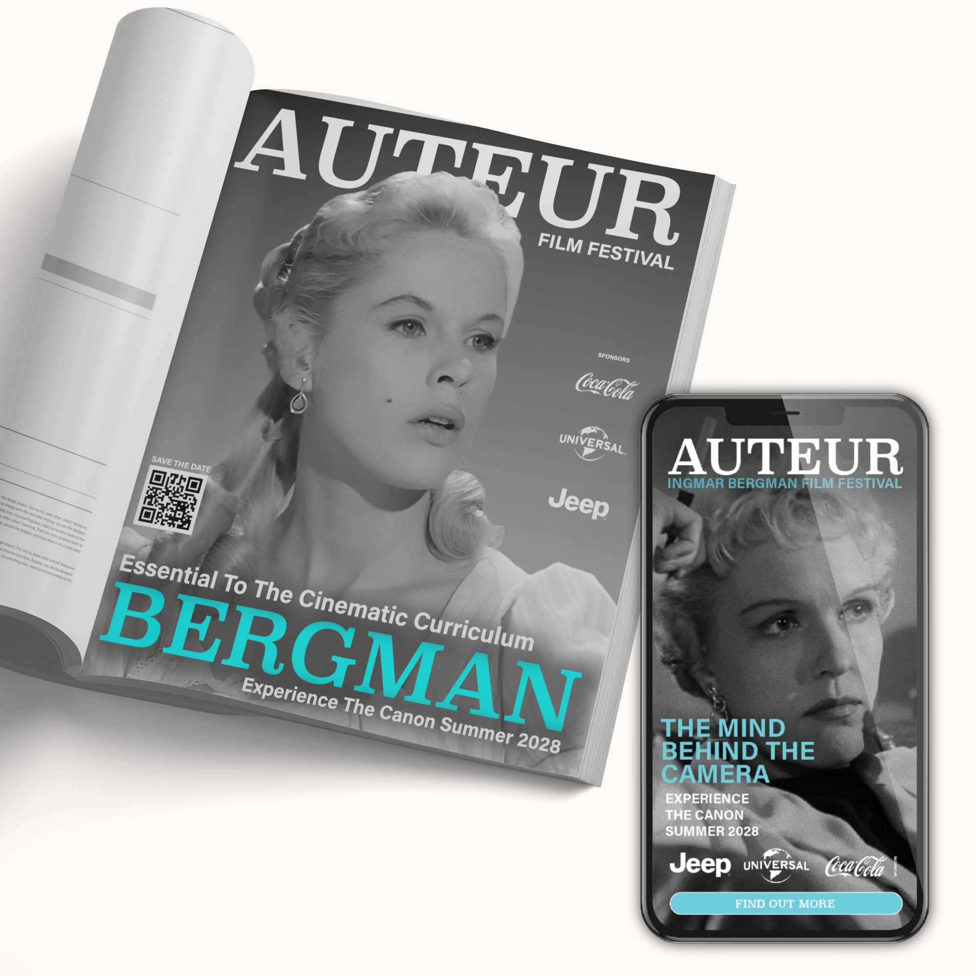 Ingmar Bergman Film Festival Advertising Campaign