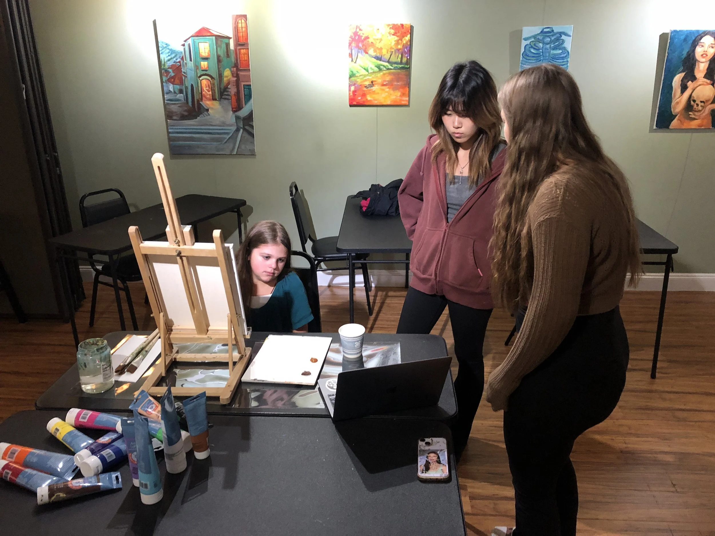 Middlesex County Young Artists' Portfolio Workshop — Mini Camp Day One
