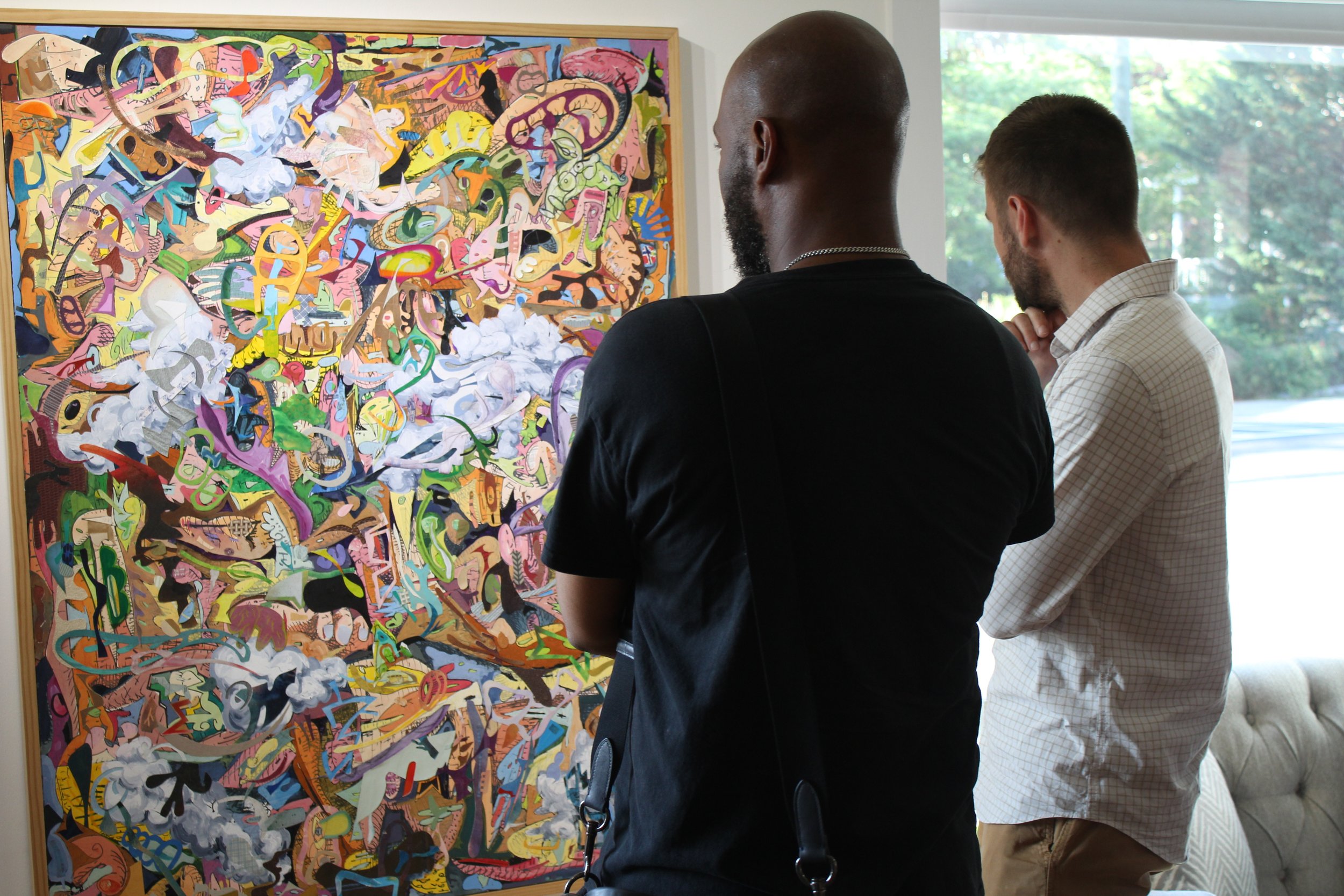 Middlesex County Young Artists' Portfolio Workshop - Gallery Day