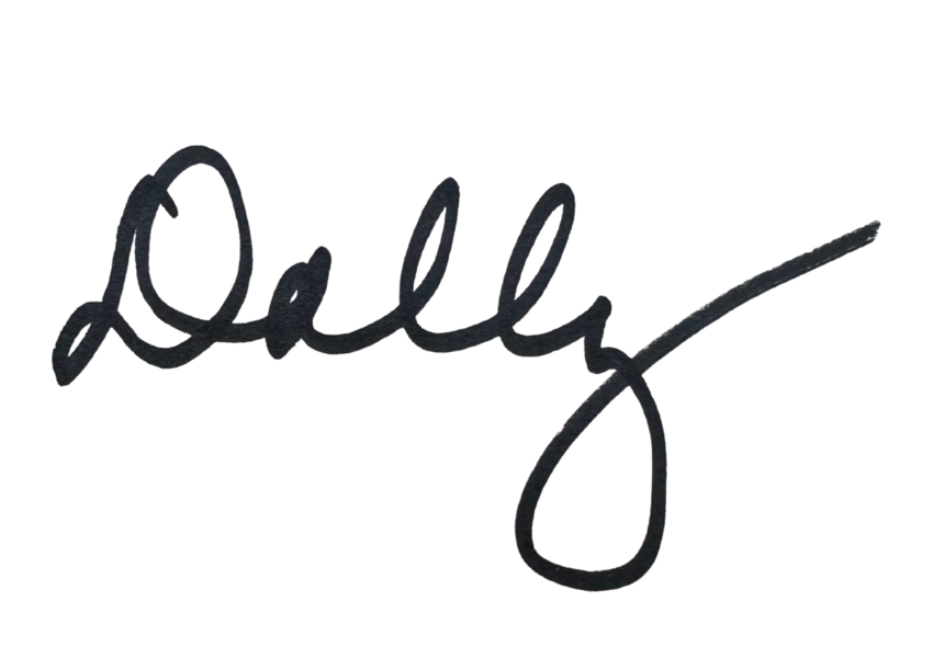 Black cursive script spelling 'hello' with a line extending from the 'l' and through the 'o'.