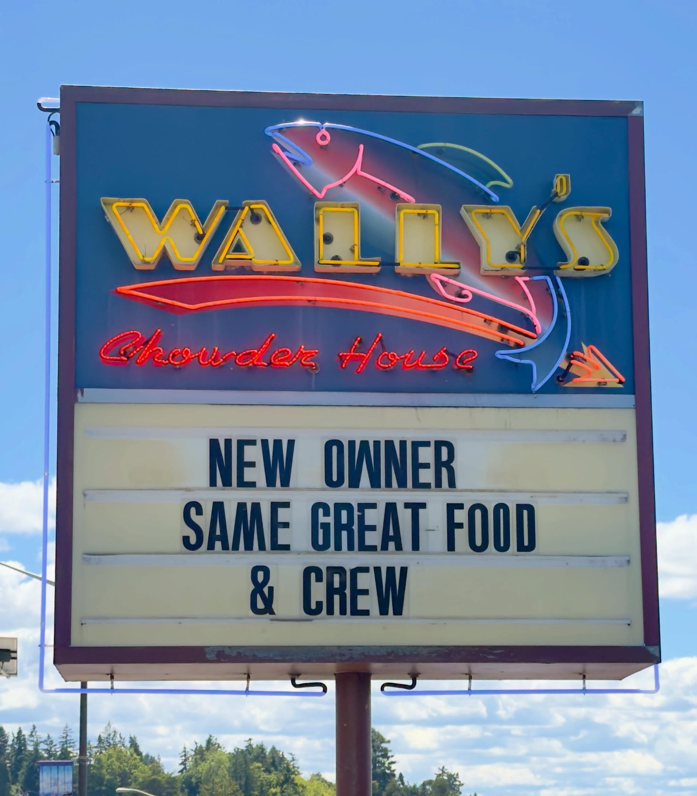 Welcome Hold Fast Hospitality Group to Wally&rsquo;s Chowder House!

Wally&rsquo;s has been part of the Des Moines waterfront community since 1993, and for years before that as Moby Doug&rsquo;s. 

We are proud to be known for great seafood, especial