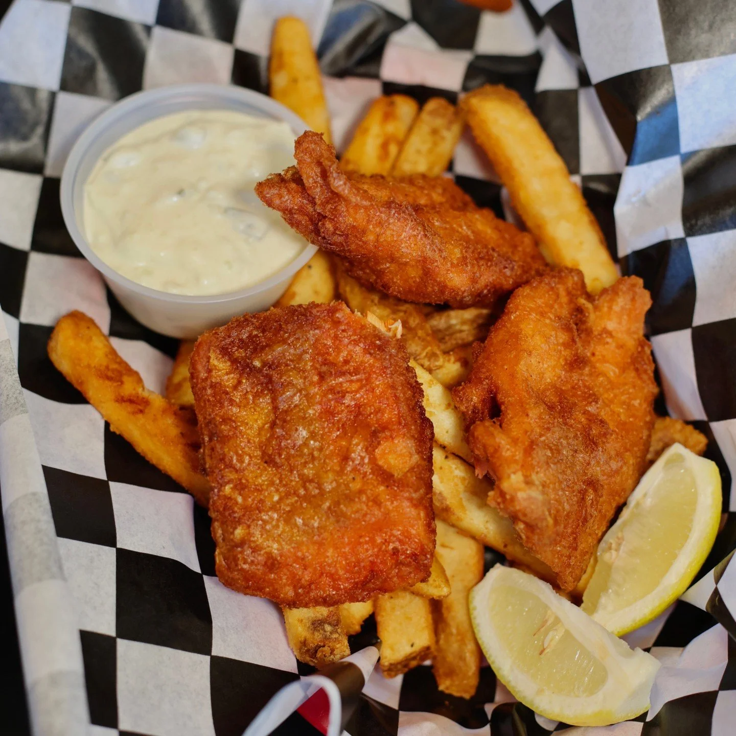 Fish &amp; Chips will always be a classic, but sometimes we like to switch things up🐟

Our Salmon &amp; Chips features perfectly crispy, golden-battered salmon that's tender, flaky, and packed with fresh PNW flavor. It's a rare find on most menus bu