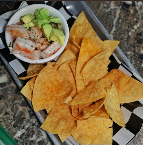 Have you tried our happy hour Shrimp Fresco?

This fresh plate features succulent shrimp in a zesty, authentic pico de gallo (with just a hint of heat) topped with fresh avocado and served with house-made chips🍤 Available Monday - Friday from 3-5 PM