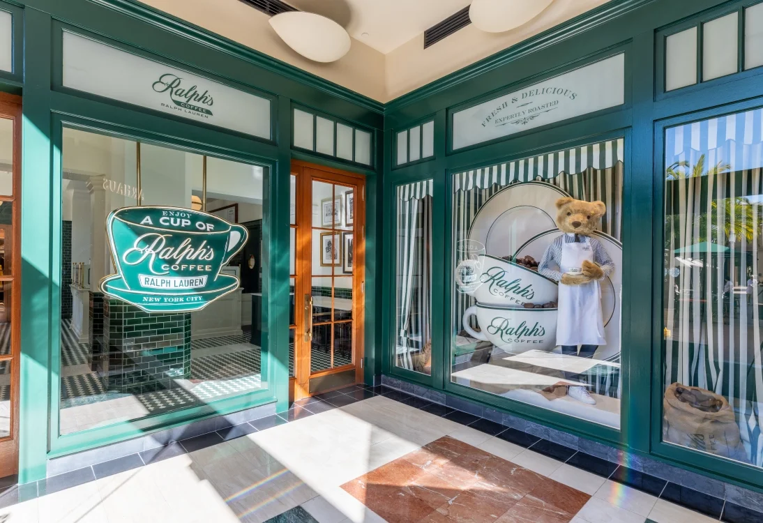 Boutique retail café and specialty hospitality space managed by Charrette Management Group