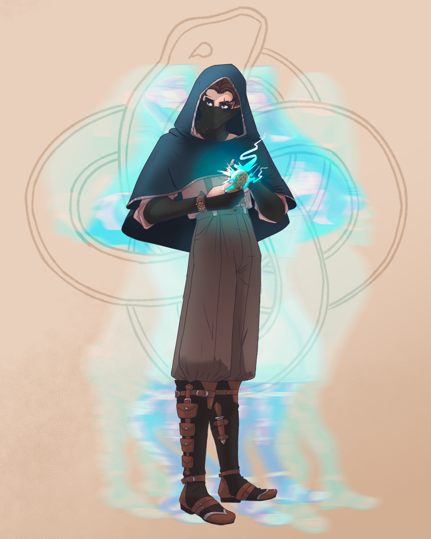Chablon Collins - D&D Character Design