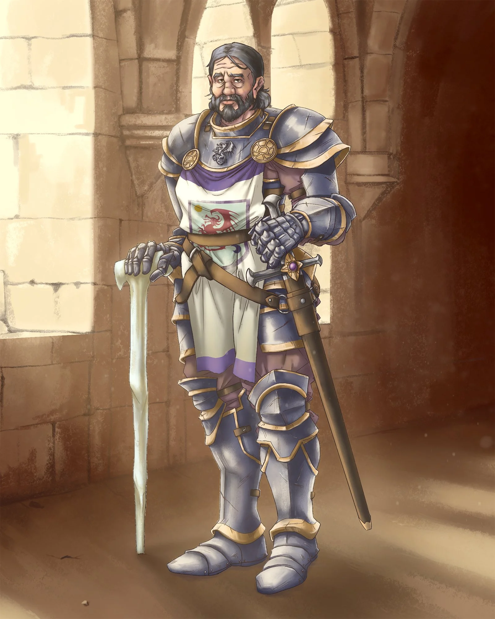 Sir Isteval, Paladin of Lathander