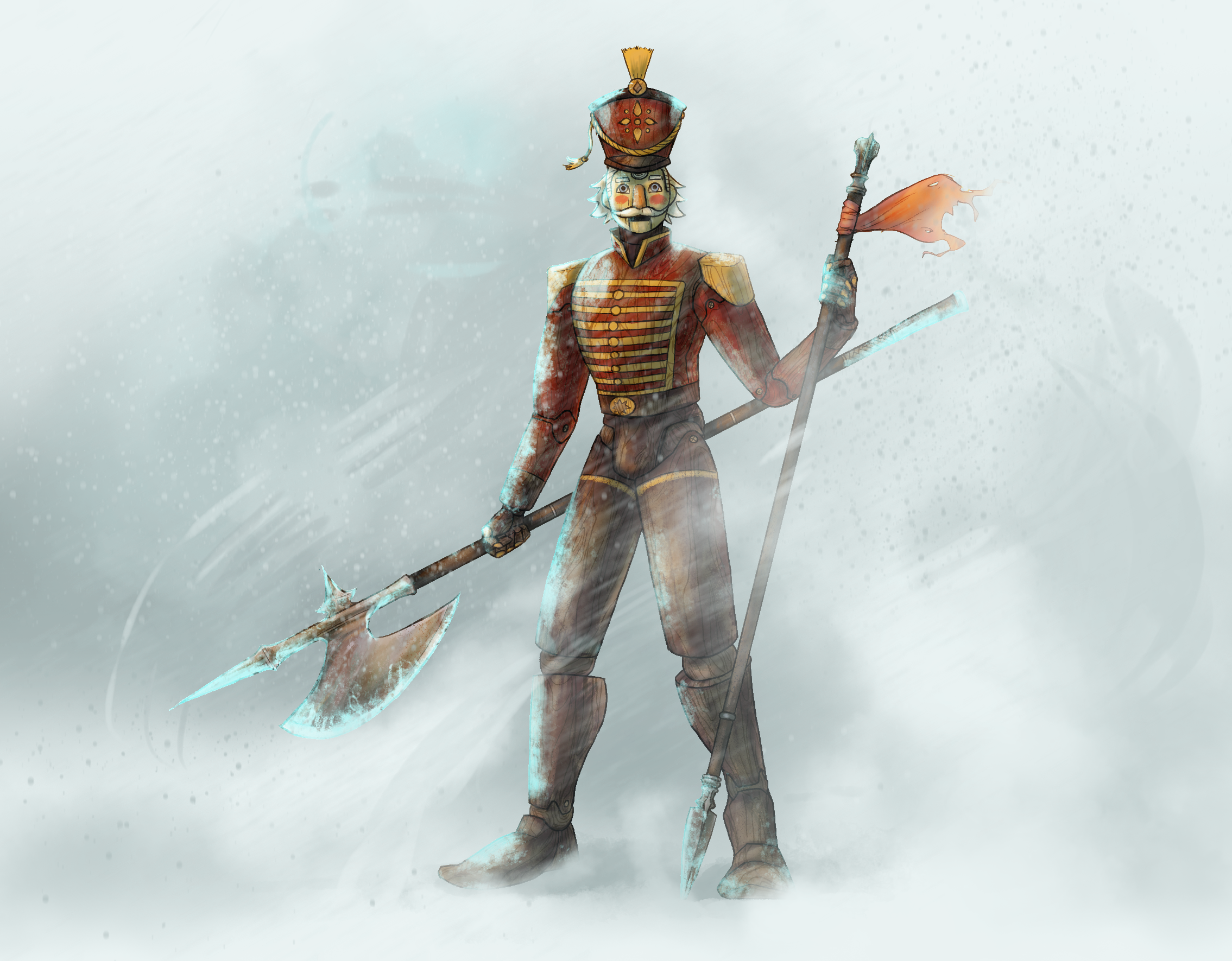 Sarge - Holiday D&D Character Design