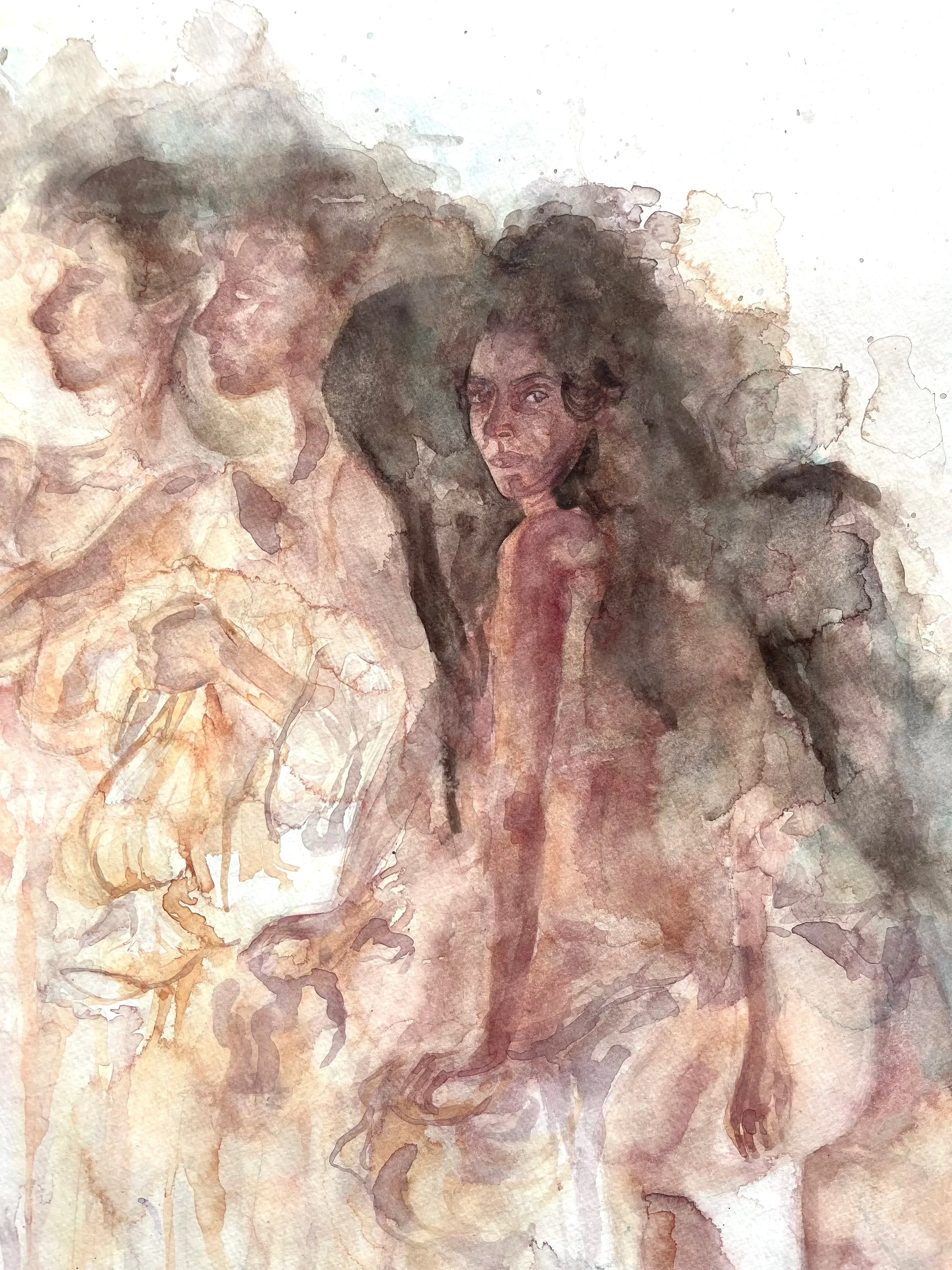 "The Undressing," detail