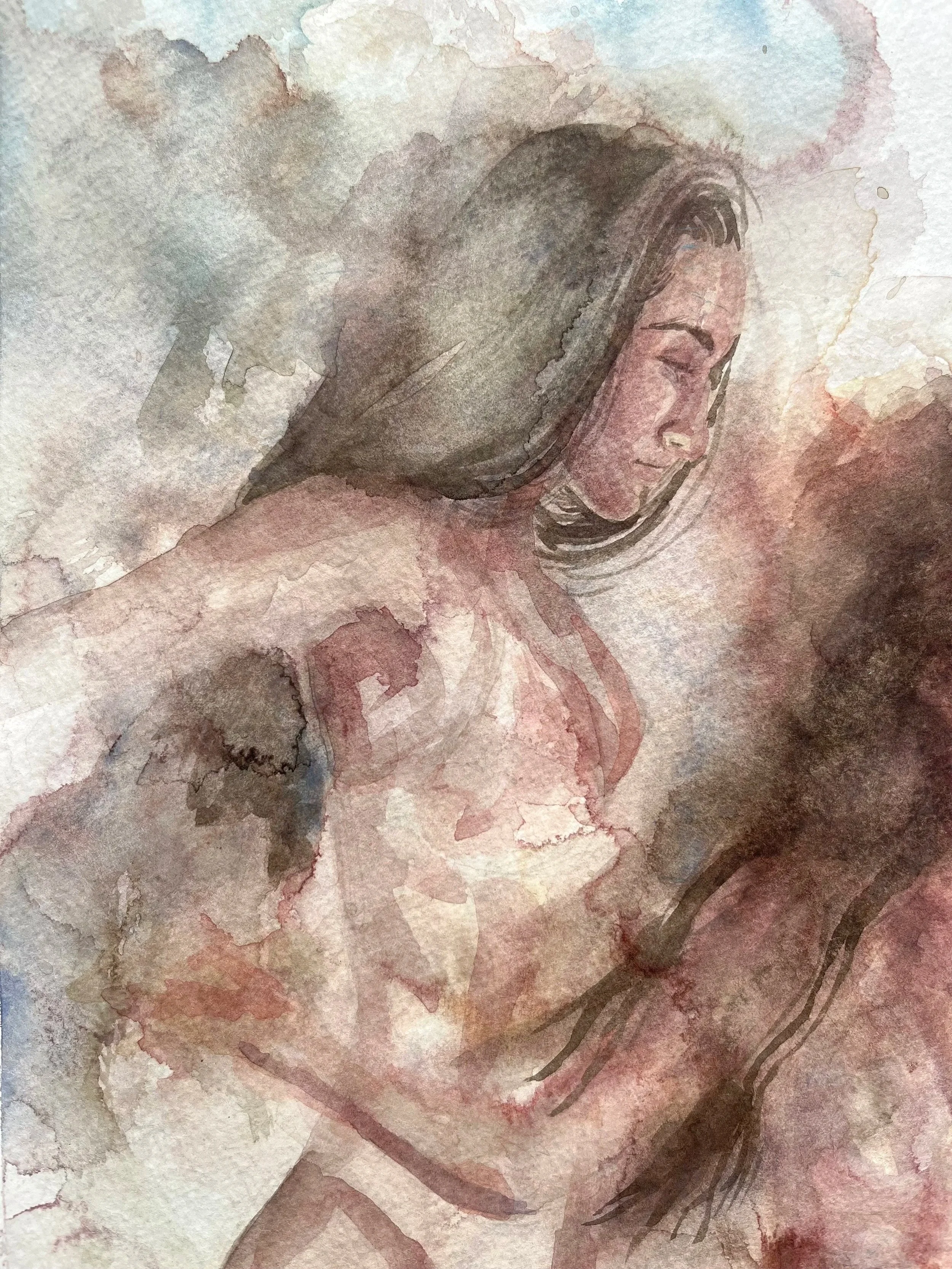 "The Submersion," detail