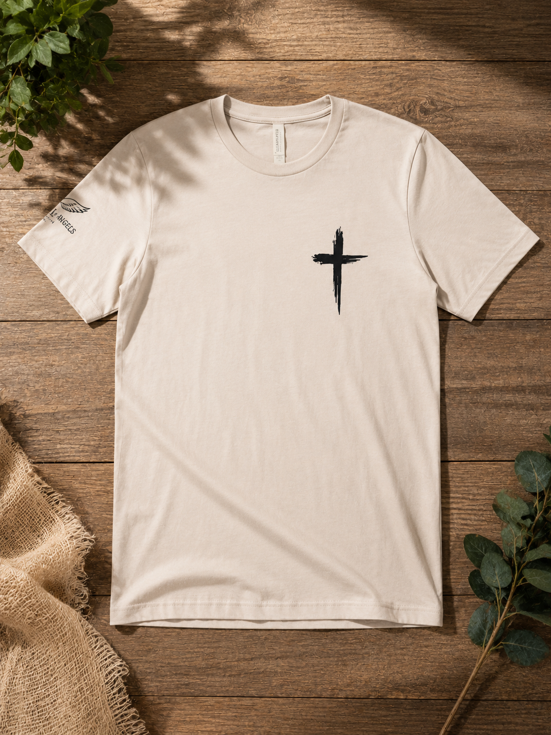 Redemption in Jesus Tee - Color Sand
