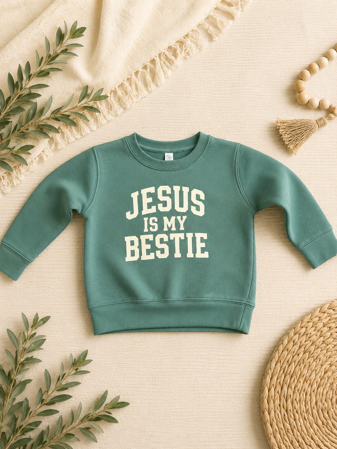 Jesus, bestie - green, front.png
