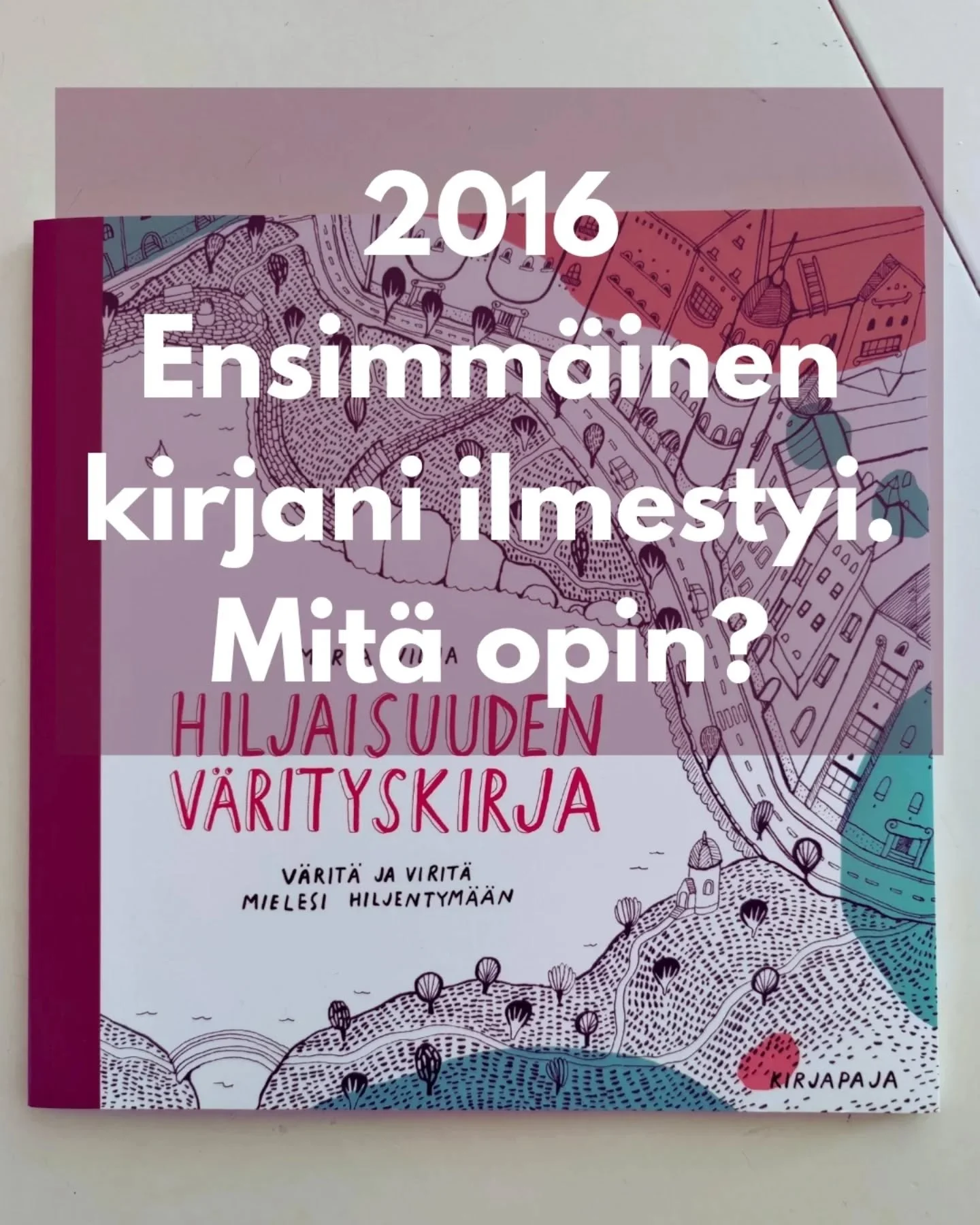 T&auml;n&auml; vuonna tulee t&auml;yteen 10 vuotta t&auml;m&auml;n kirjan julkaisusta. Sen kunniaksi lupasin julkaista oppimiskokemuksiani kaikkien kirjaprojektieni varrelta. Ensimm&auml;isen&auml; ensimm&auml;inen.

Kymmenen vuotta sitten puhe mindf