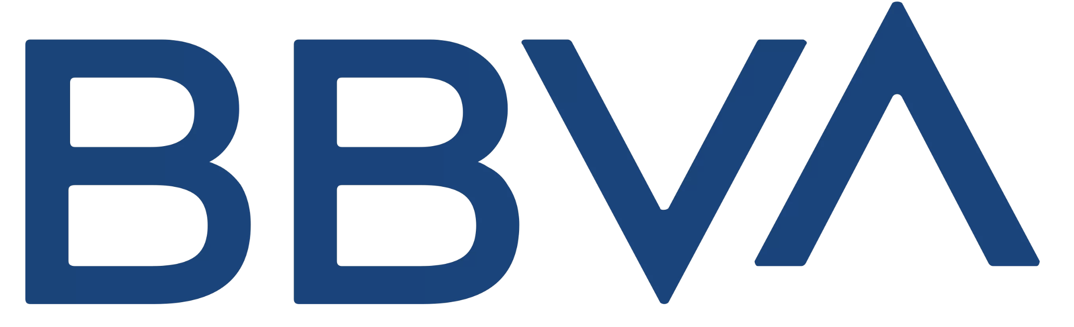 The BBVA logo in blue text.