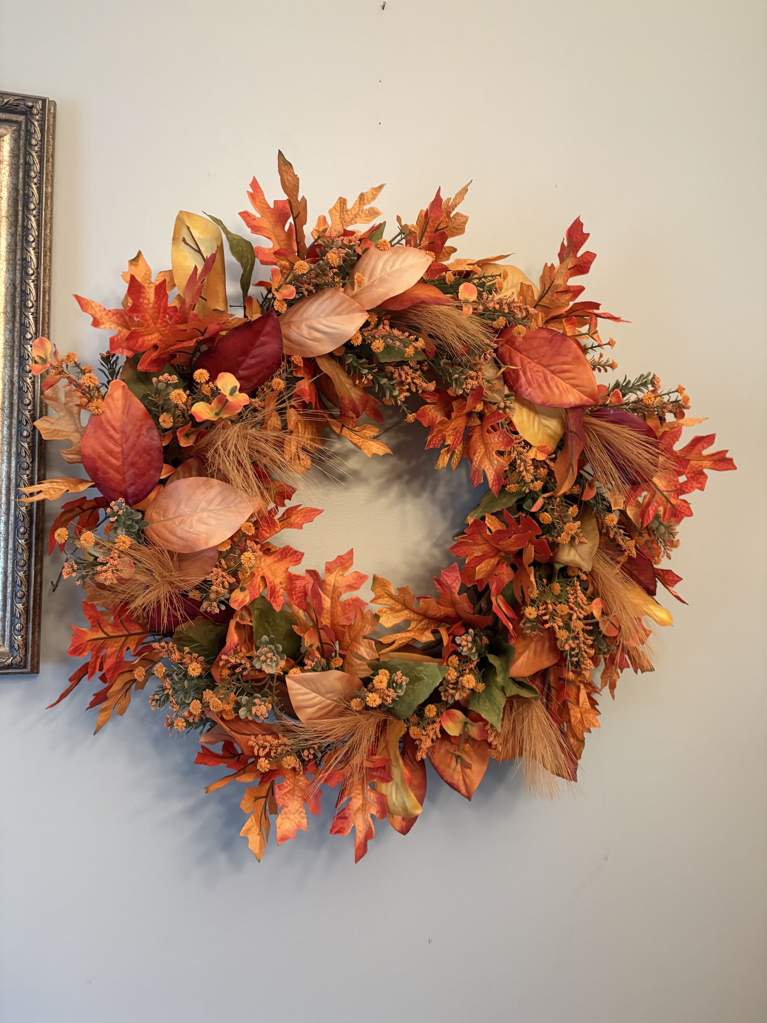 Custom Fall Wreath