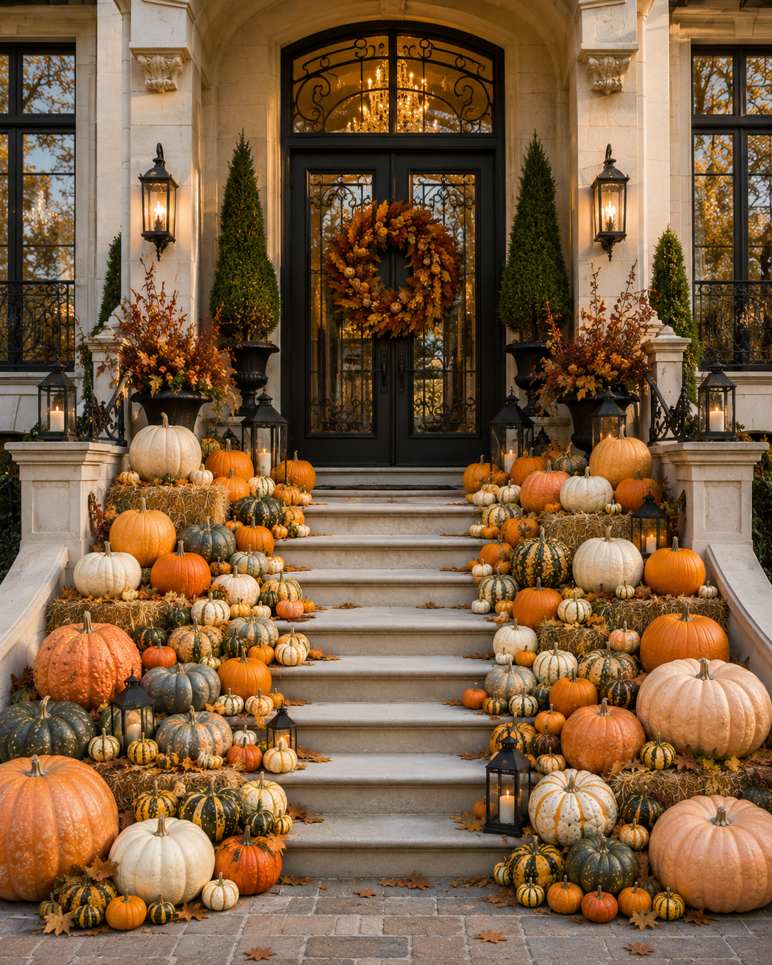 #4 Estate Pumpkin Fairy Porch Design