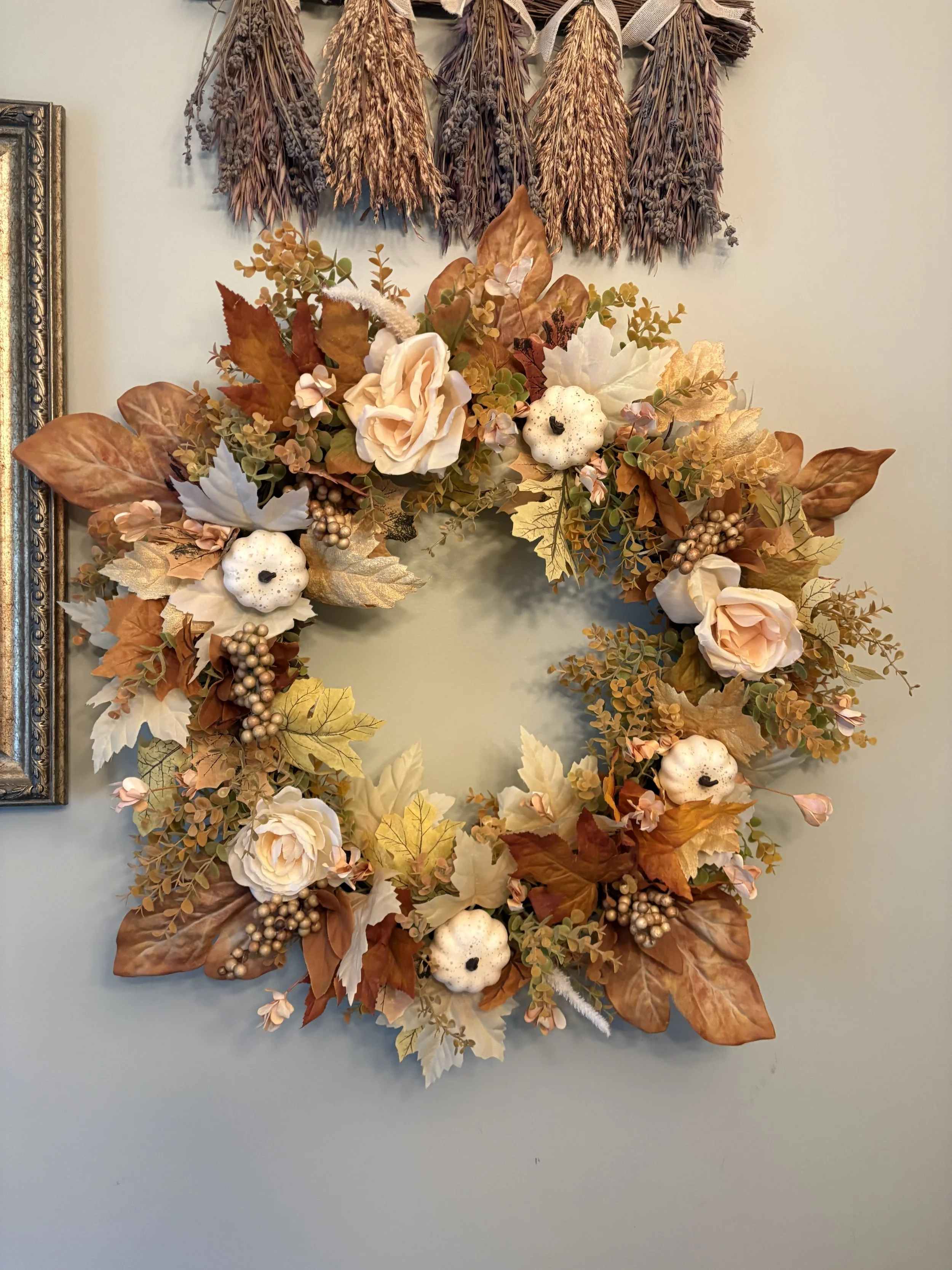 Custom Fall Wreath