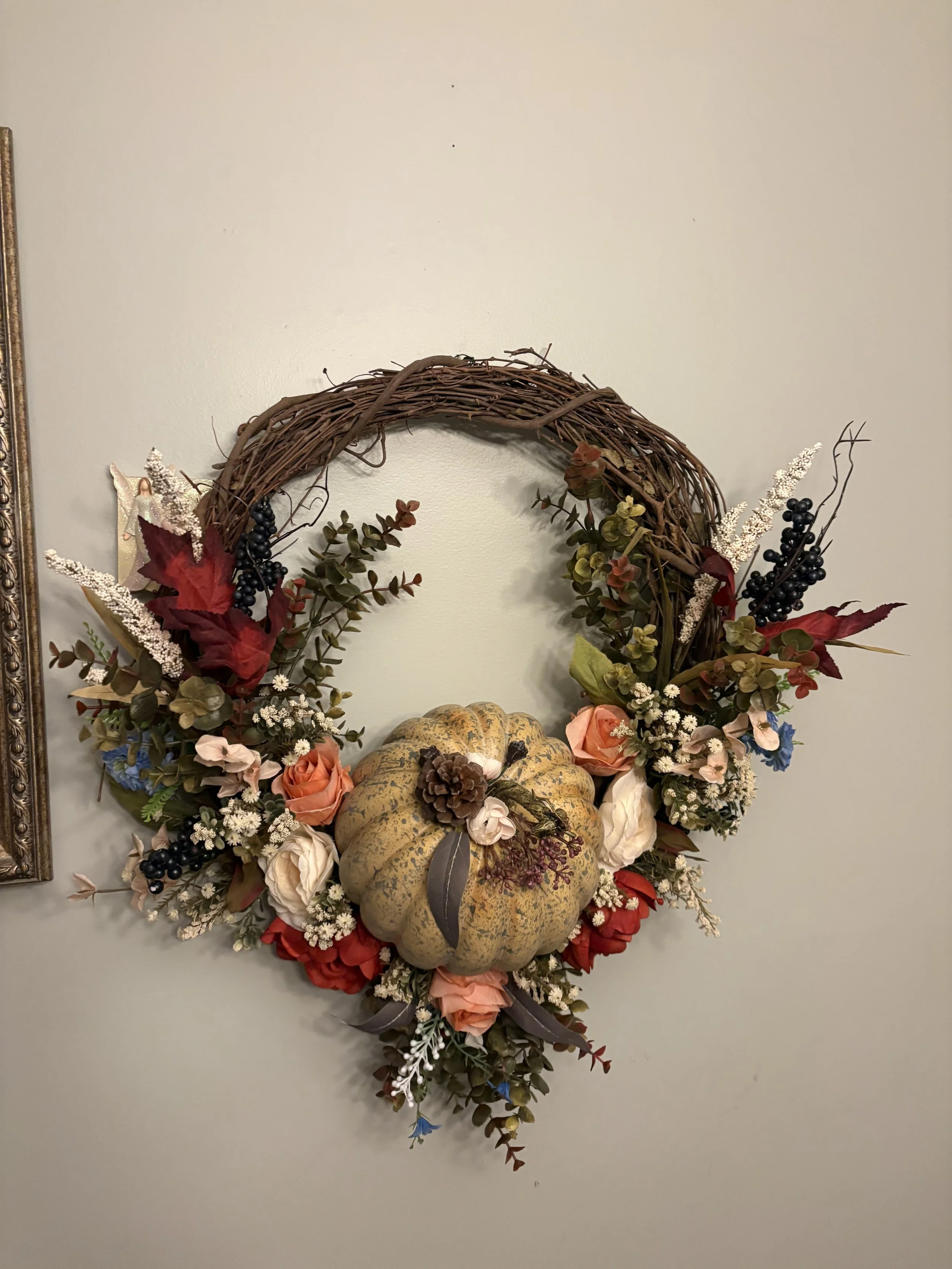 Custom Fall Wreath