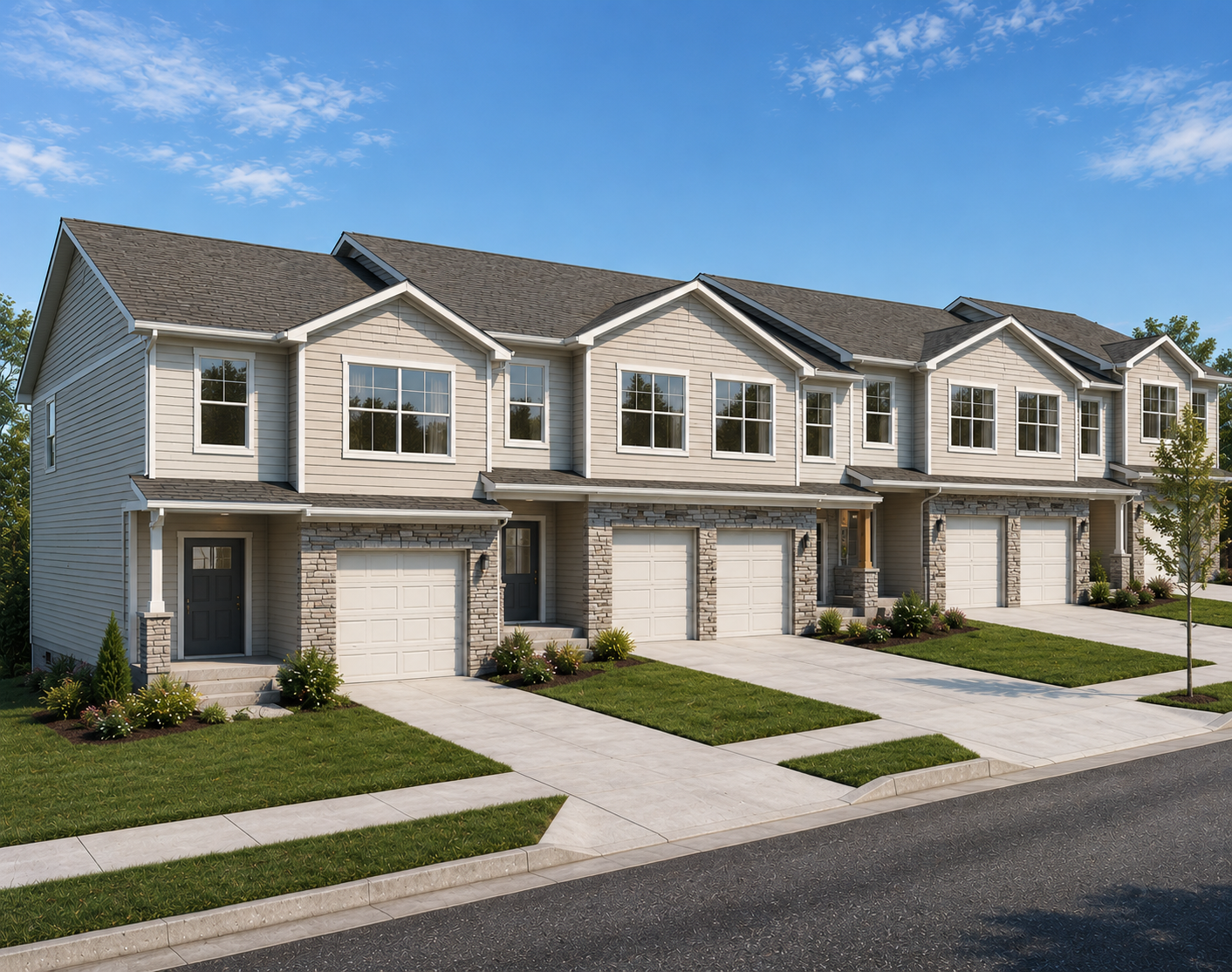 COMING SOON - The Tiffany Springs Townhomes