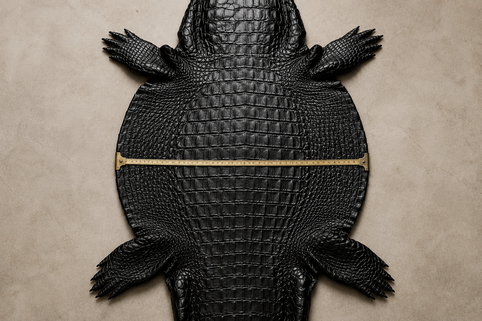 What Does Belly Width Mean When Buying an Alligator Skin?