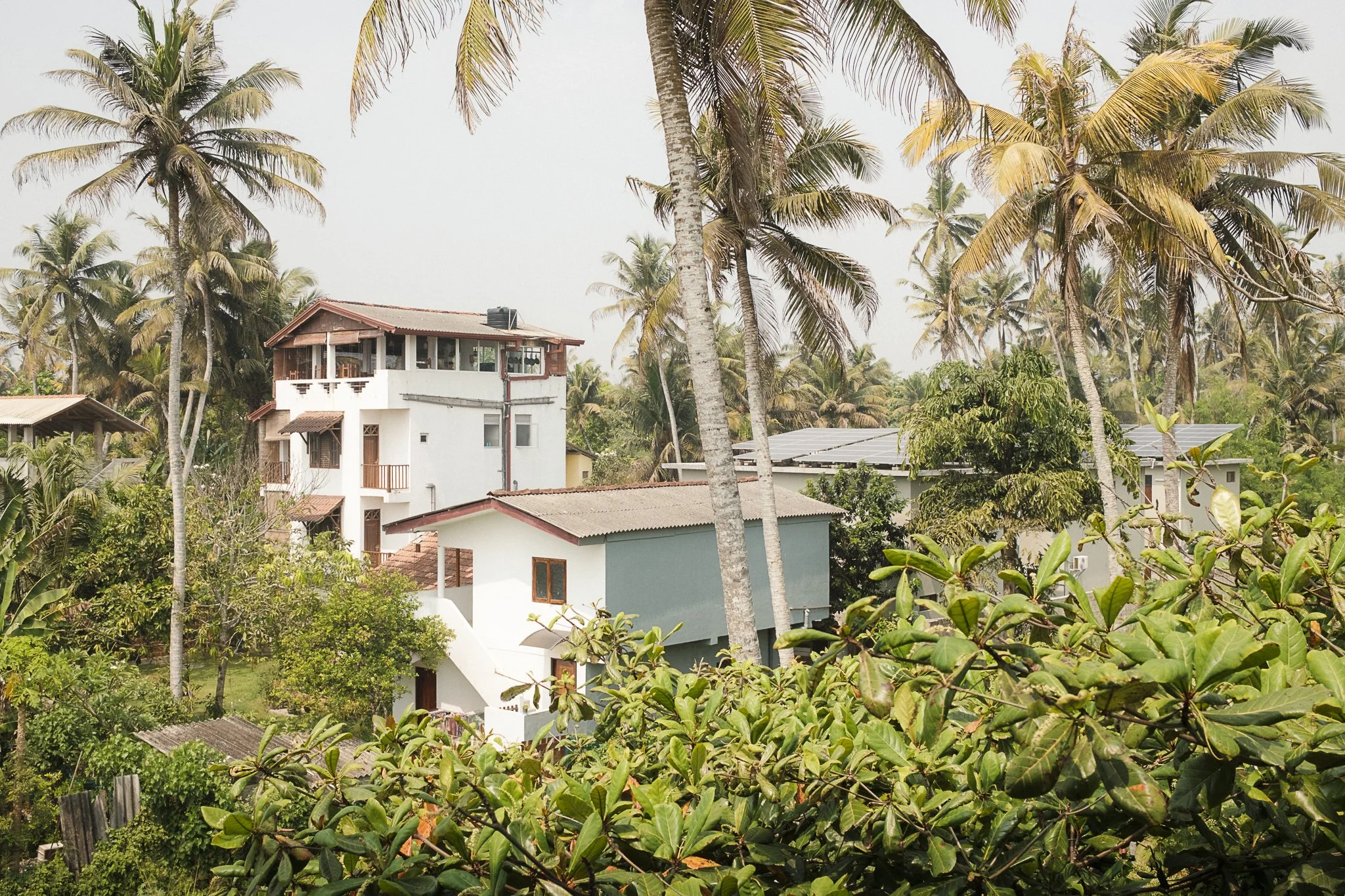A hotel room view in Madiha, Sri Lanka