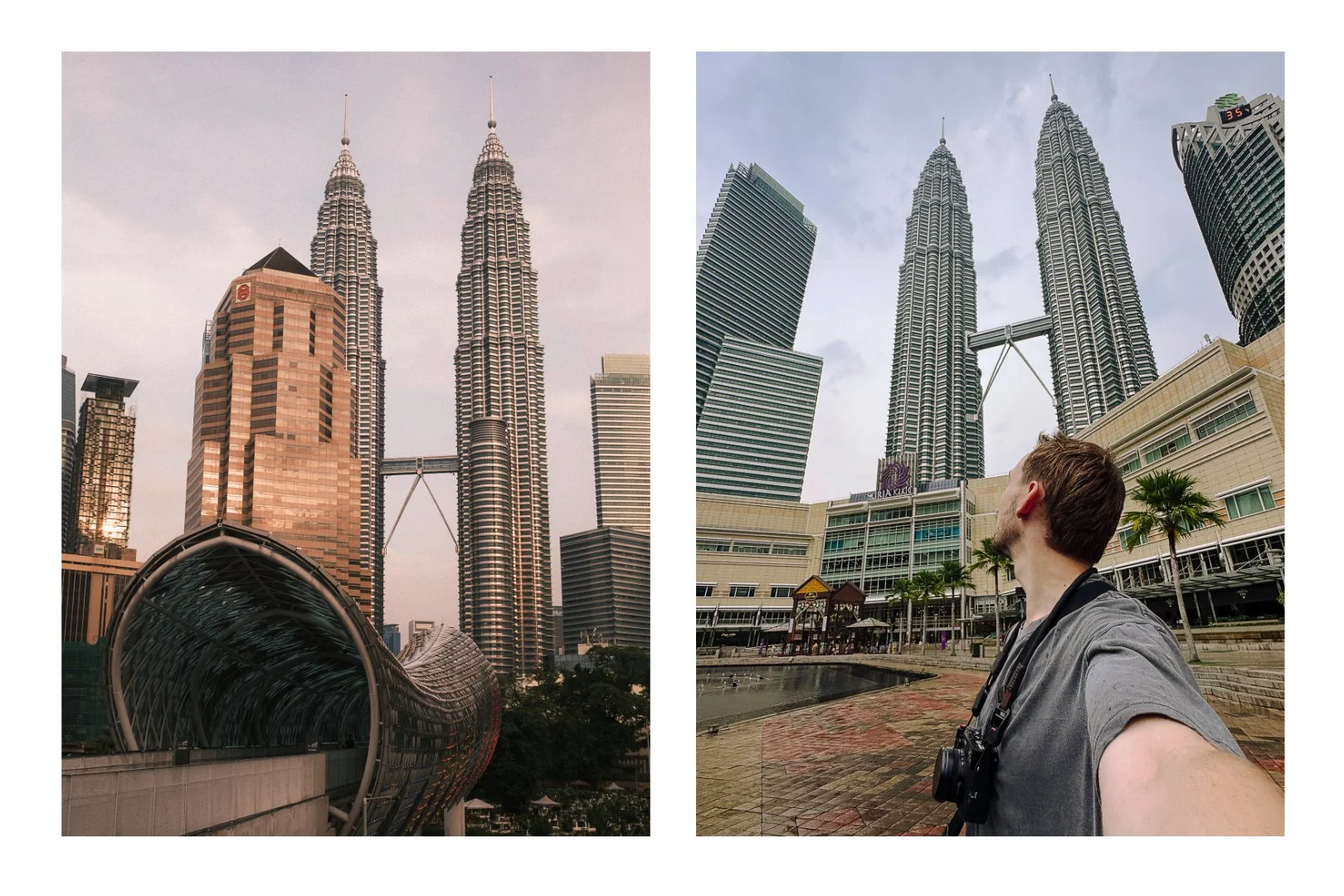 Petronas Towers in Kuala Lumpur Malaysia