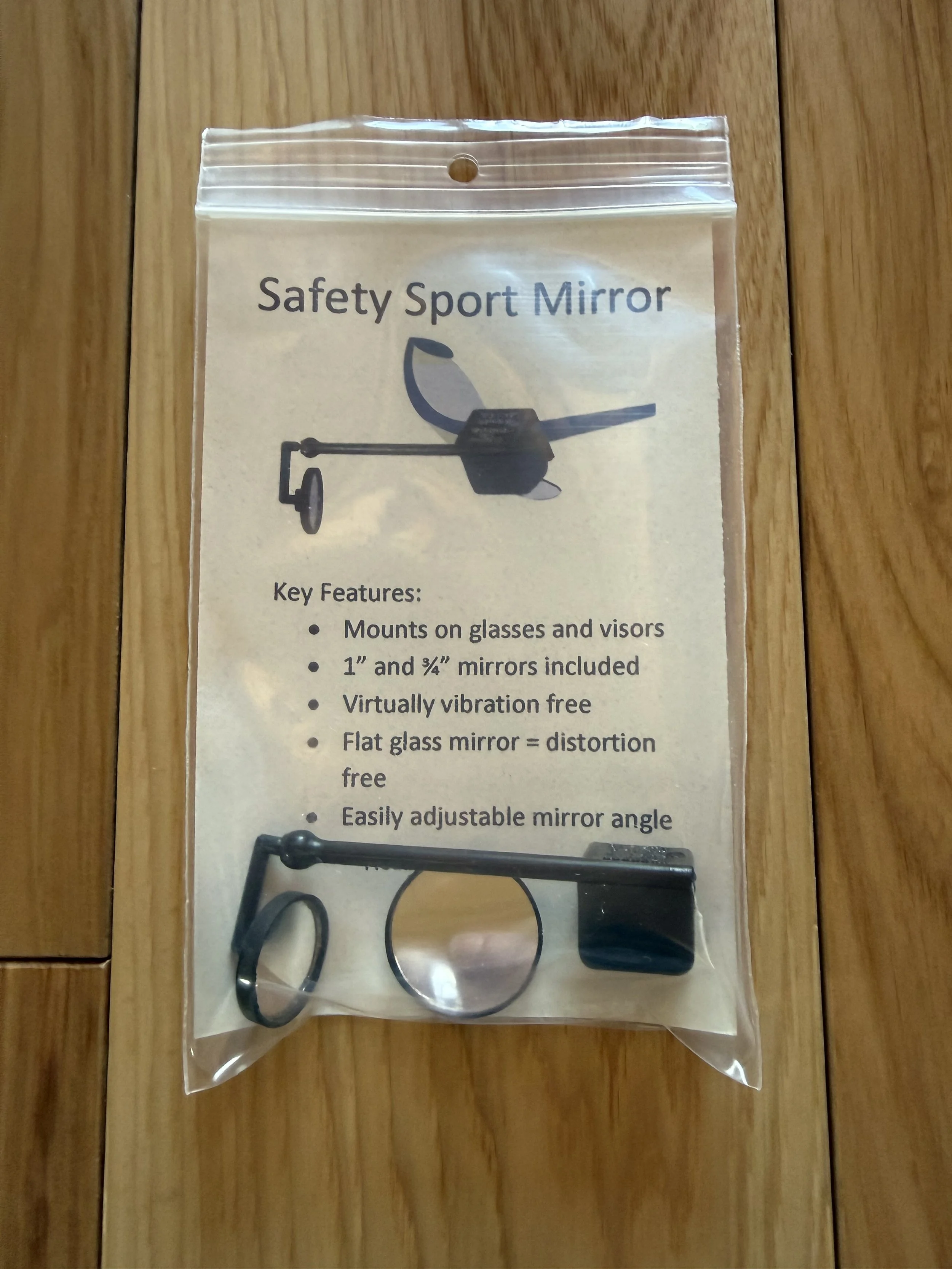 Safety Sport Mirror - Black