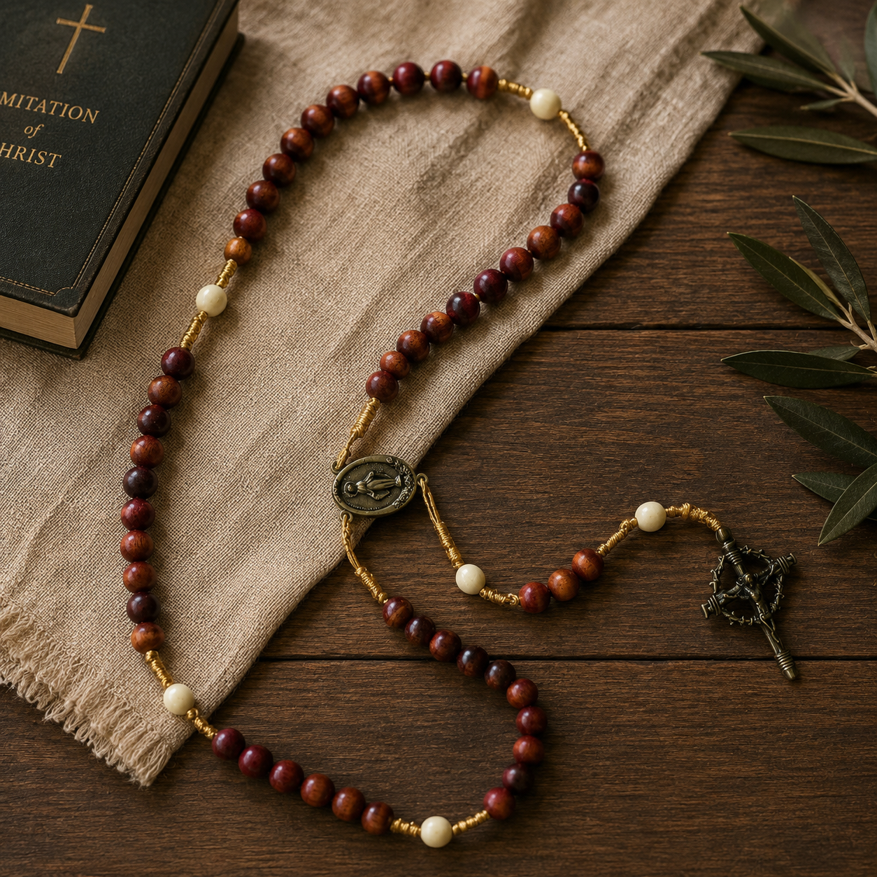 Handcrafted Crown of Thorns Rosary
