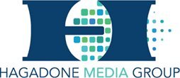 Logo of Hagadone Media Group with a stylized globe and the company's name beneath