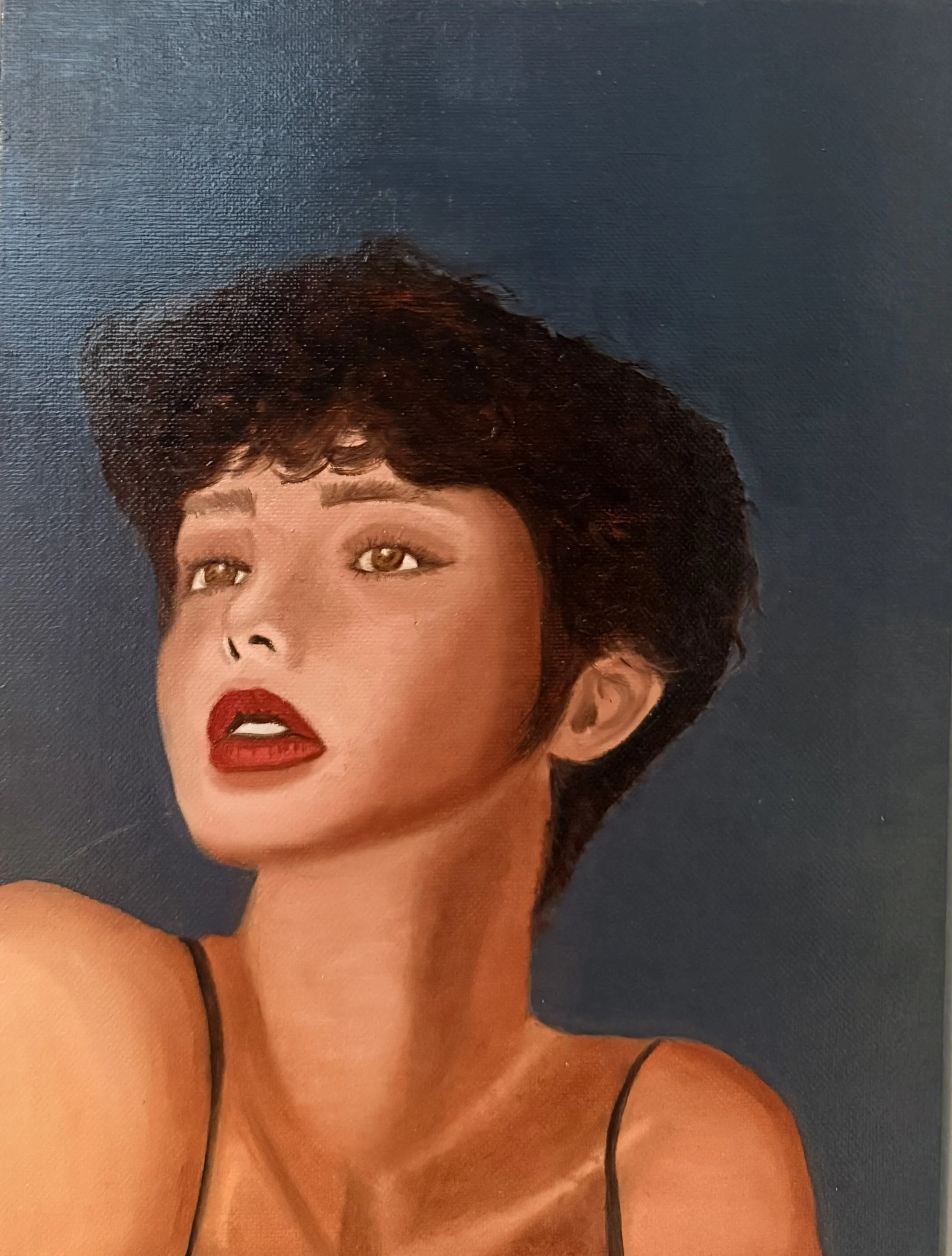 Becoming Original Oil Painting | Empowering Feminine Portrait Art