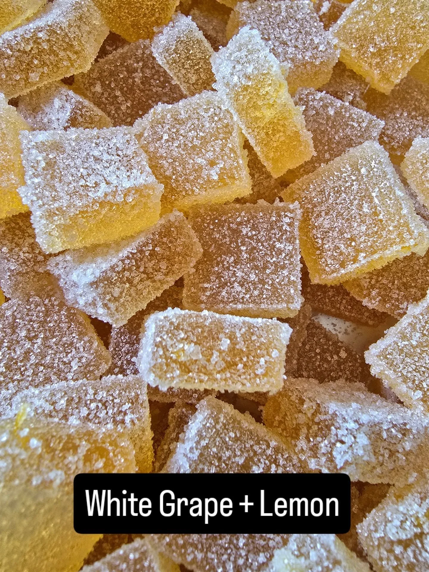 Ever heard of fruit gems? They're like a gummy but a bit extra. The sugar coating absorbs moisture from the candy itself to make an addictive crunchy coating.

Moondrop's fruit gems are made from real fruit, organic and local where possible (Virginia