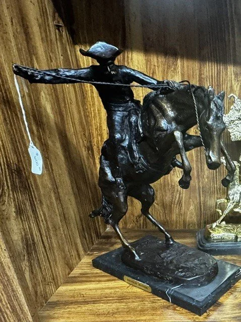Fredrick Remington Bronze Statues