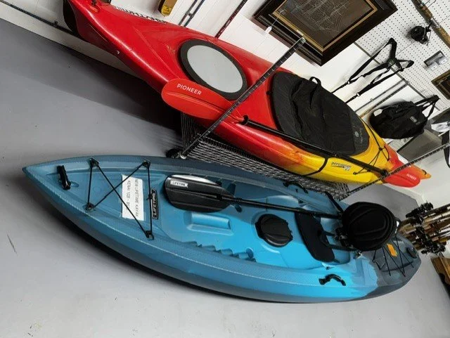 New & Used Kayak's, New Gaming Chairs, Knives, Radios and Stereos