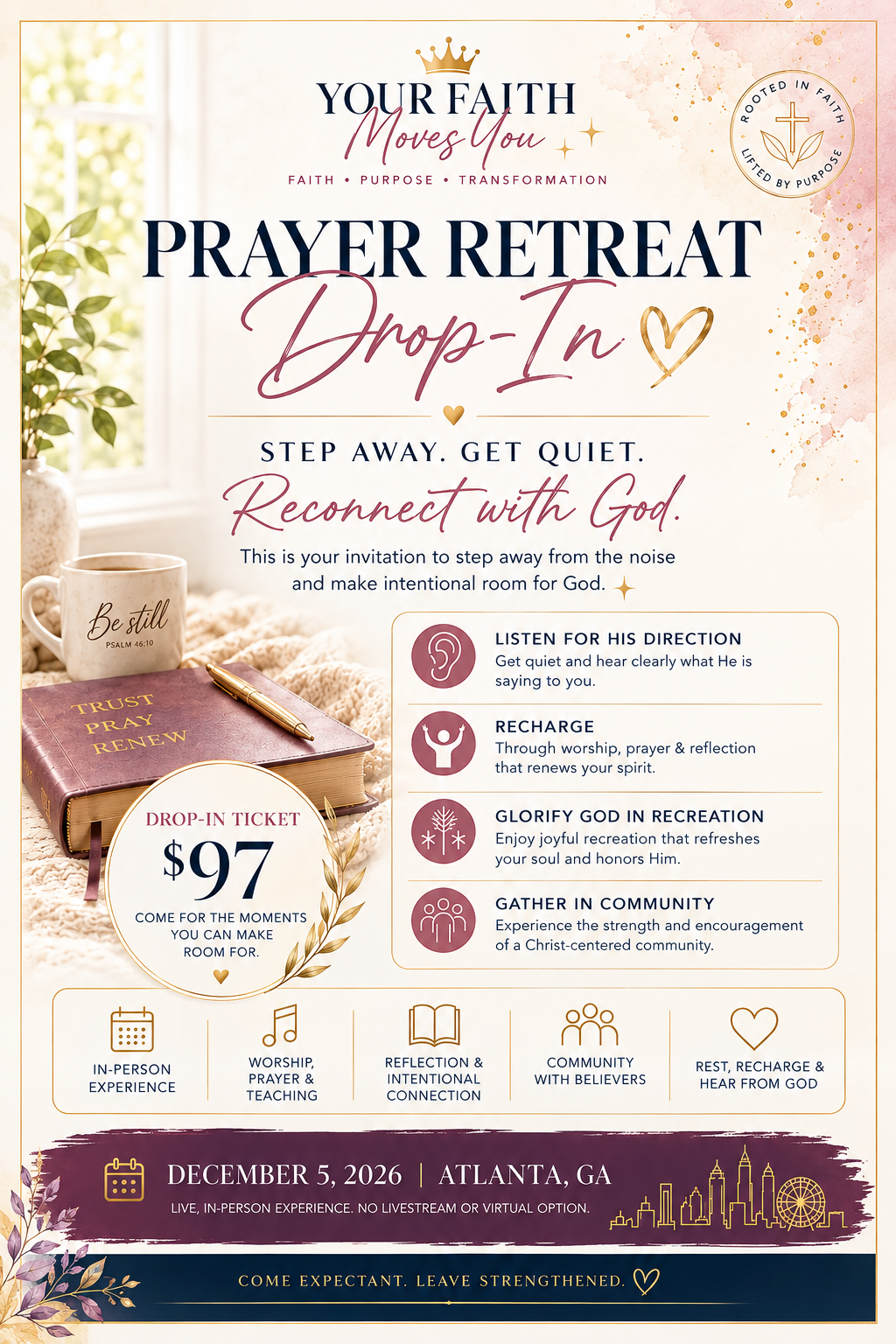 Prayer Retreat Drop-In