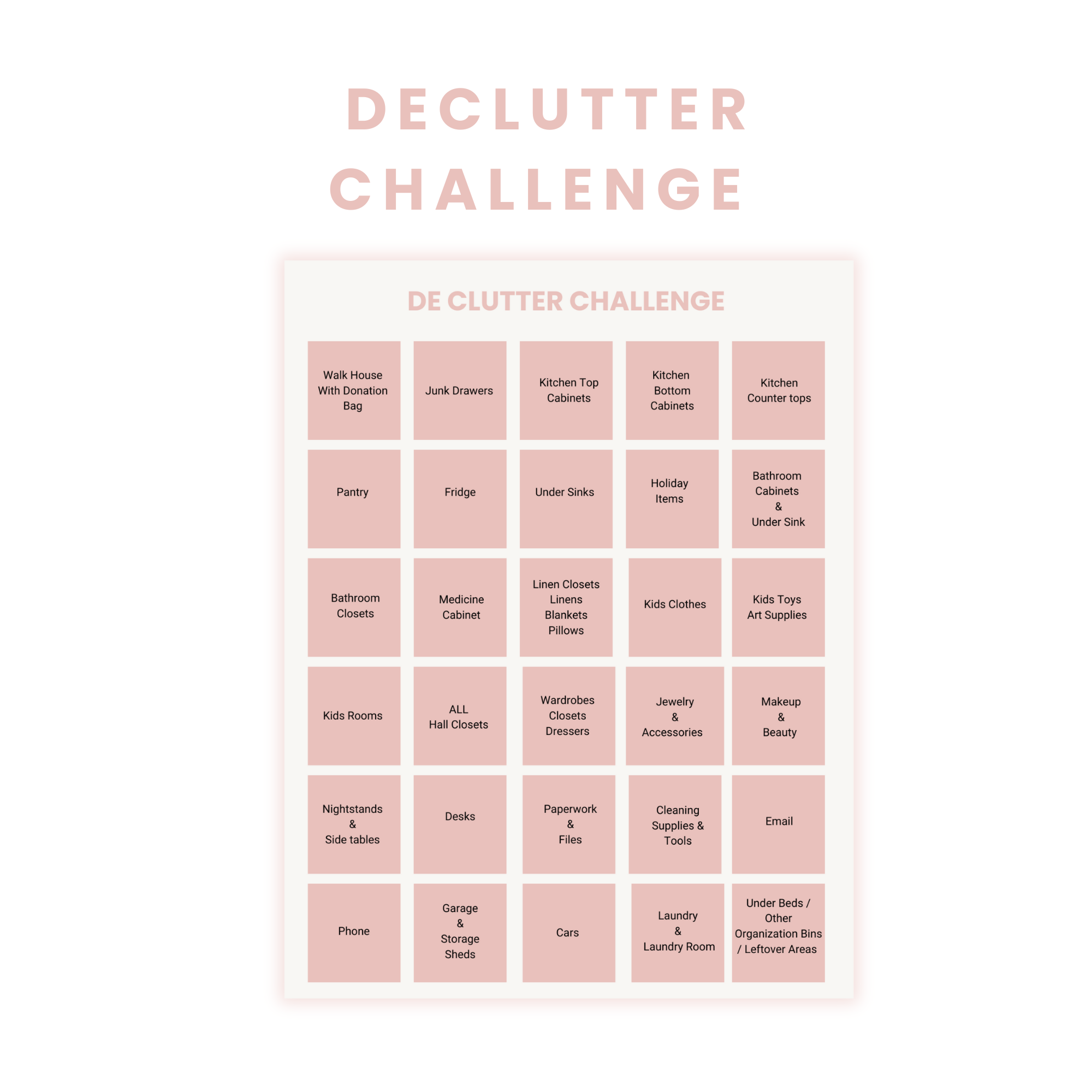 Declutter Challenge
